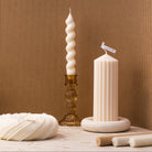 Herring & Bones - Concept Store Joyeux - Bloomingville - Bougeoirs - Bougeoir en verre "Litus"