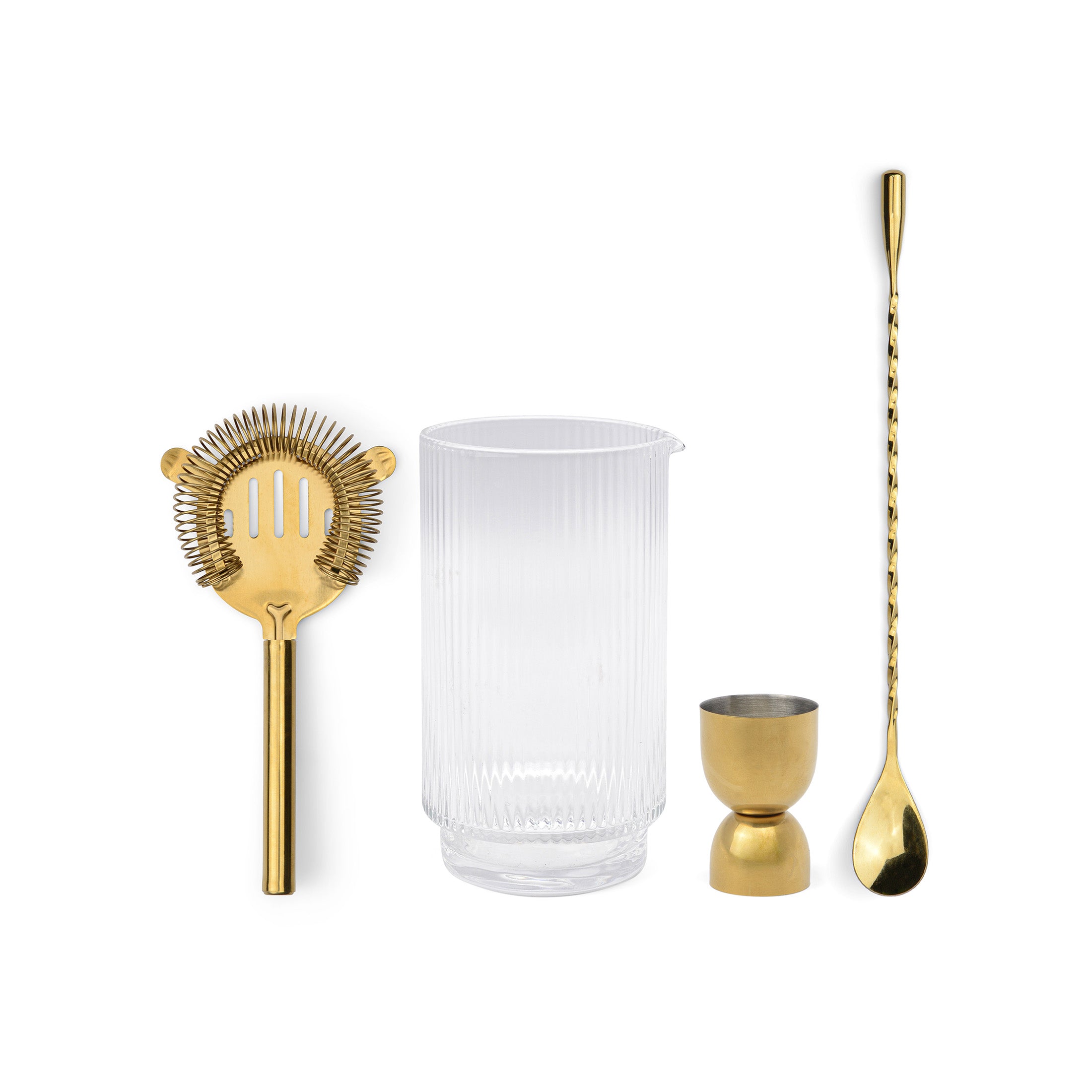 Herring & Bones - Concept Store Joyeux - Designworks Collective - Carafes - Set d'ustensiles à cocktail "The Renley"