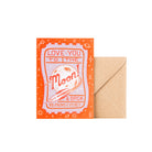 Herring & Bones - Concept Store Joyeux - Jacqueline Colley - Cartes - Carte lune "To The Moon & Back"