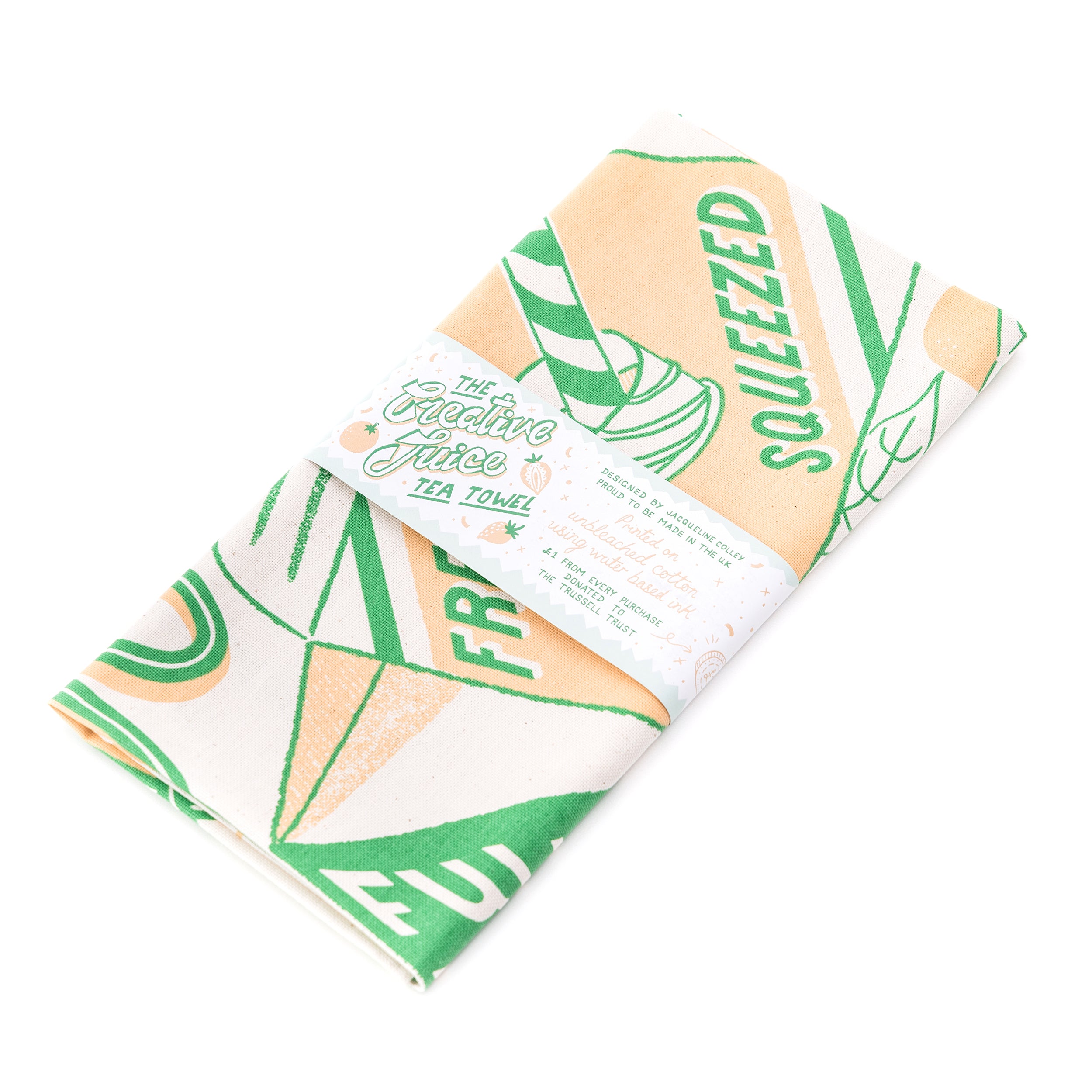 Herring & Bones - Concept Store Joyeux - Jacqueline Colley - Torchons - Torchon Imprimé