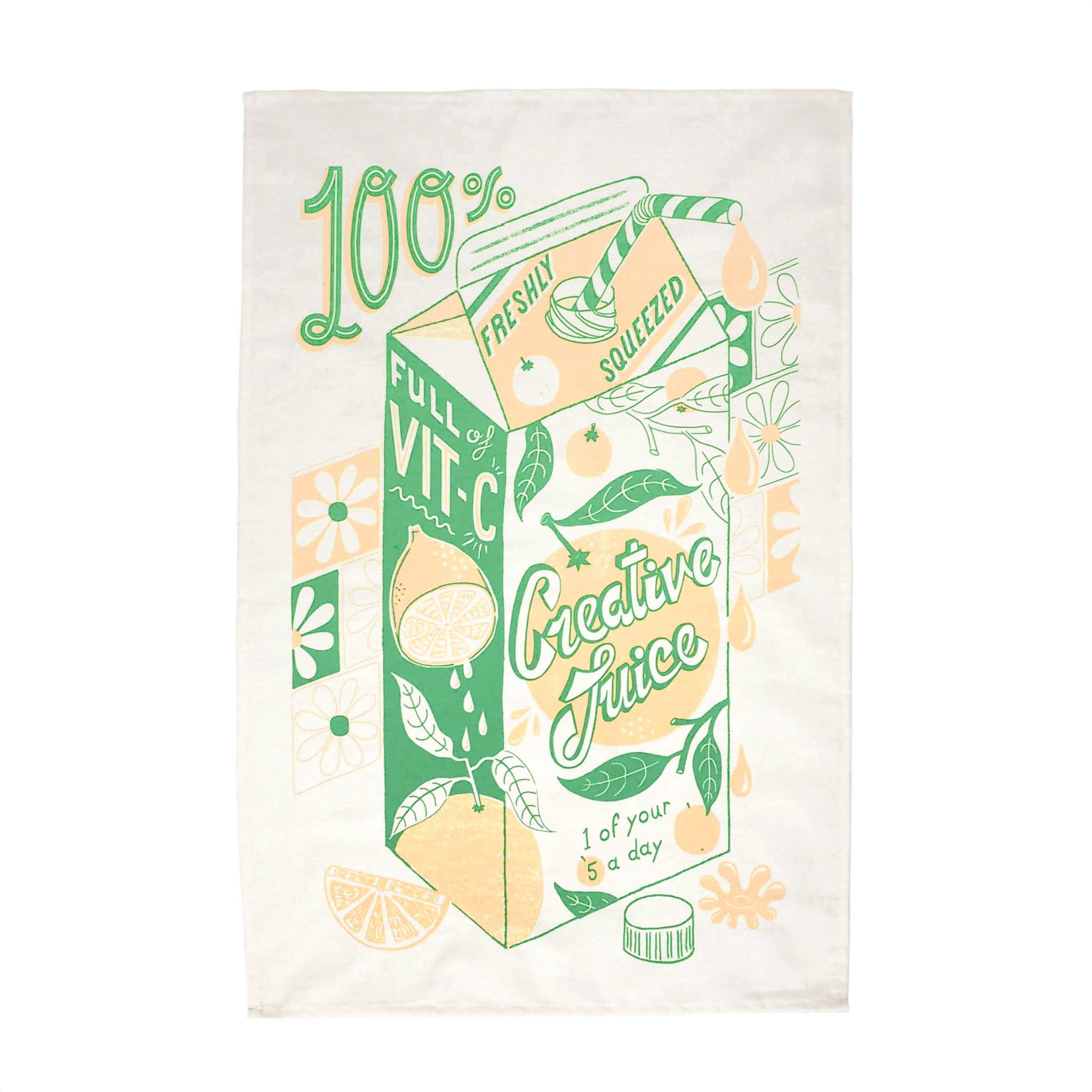 Herring & Bones - Concept Store Joyeux - Jacqueline Colley - Torchons - Torchon Imprimé