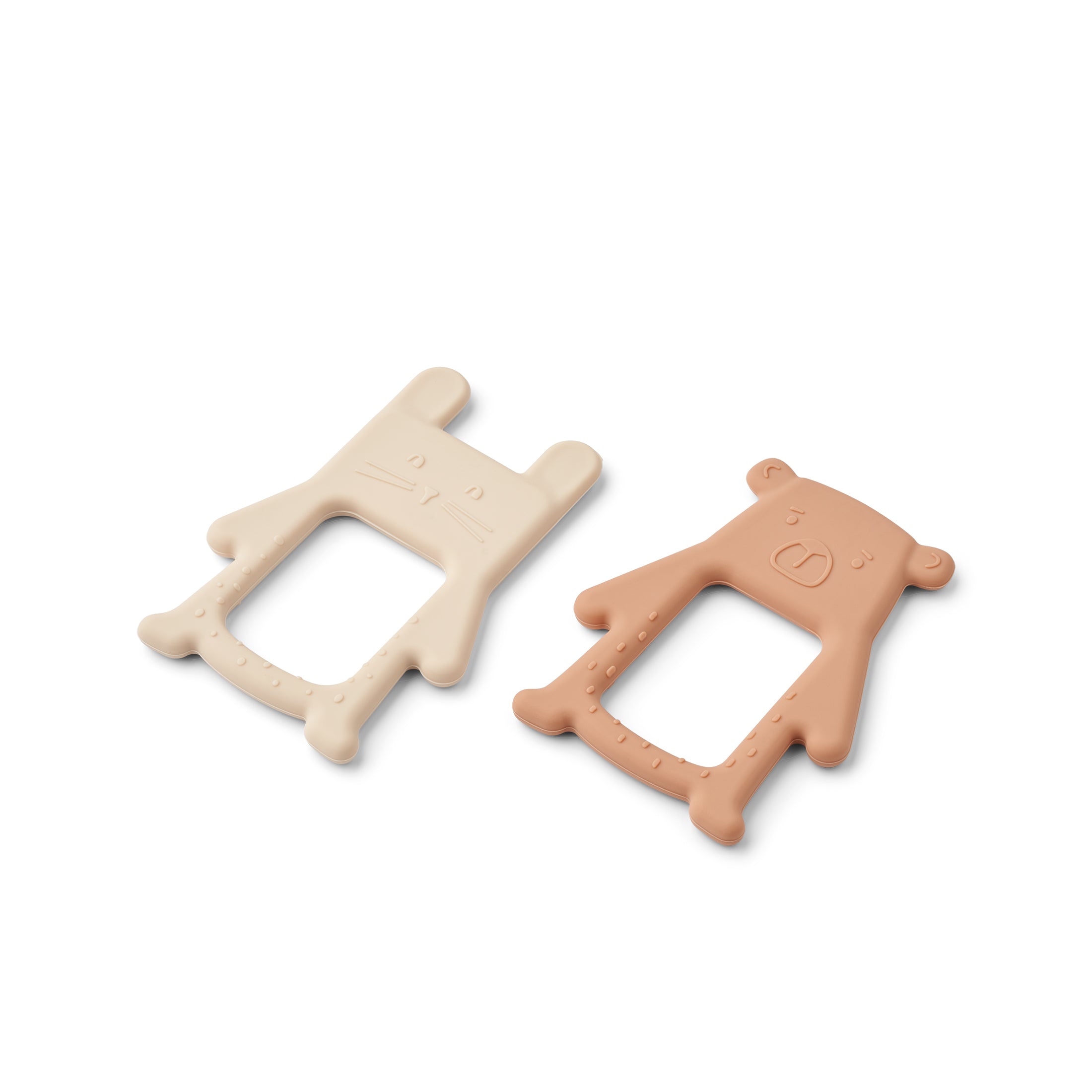 Herring & Bones - Concept Store Joyeux - LIEWOOD - Peluches et Jouets - Lot de 2 jouets de dentition "Jonathan"