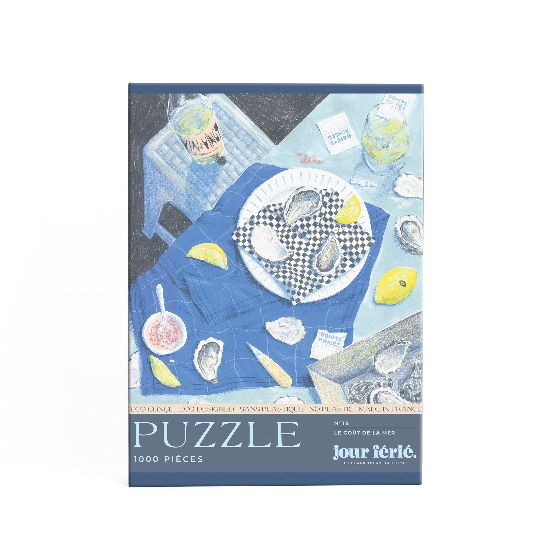 Herring & Bones - Concept Store Joyeux - Jour Férié - Puzzles - Puzzle "Le Goût de la Mer"