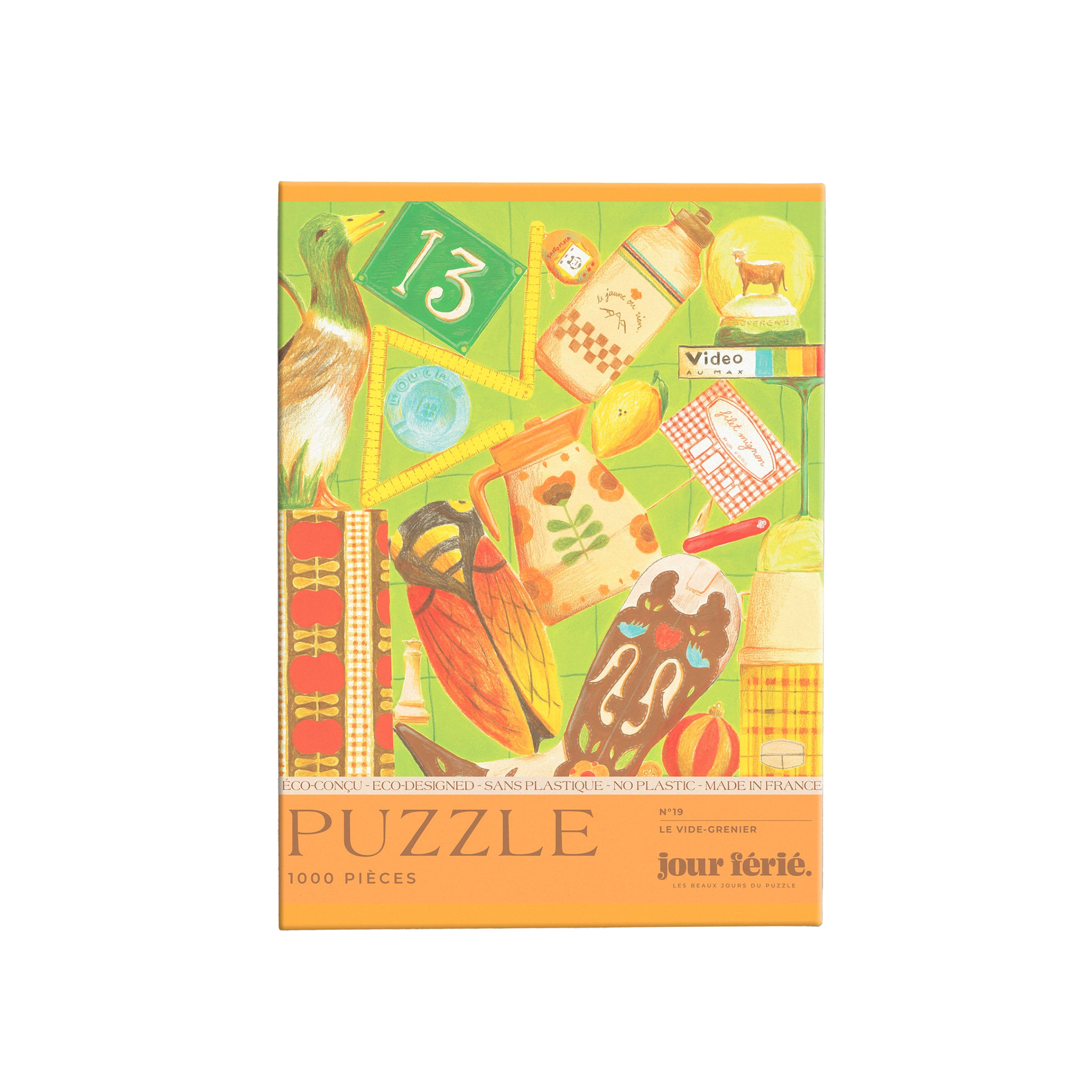 Herring & Bones - Concept Store Joyeux - Jour Férié - Puzzles - Puzzle "Le Vide Grenier"