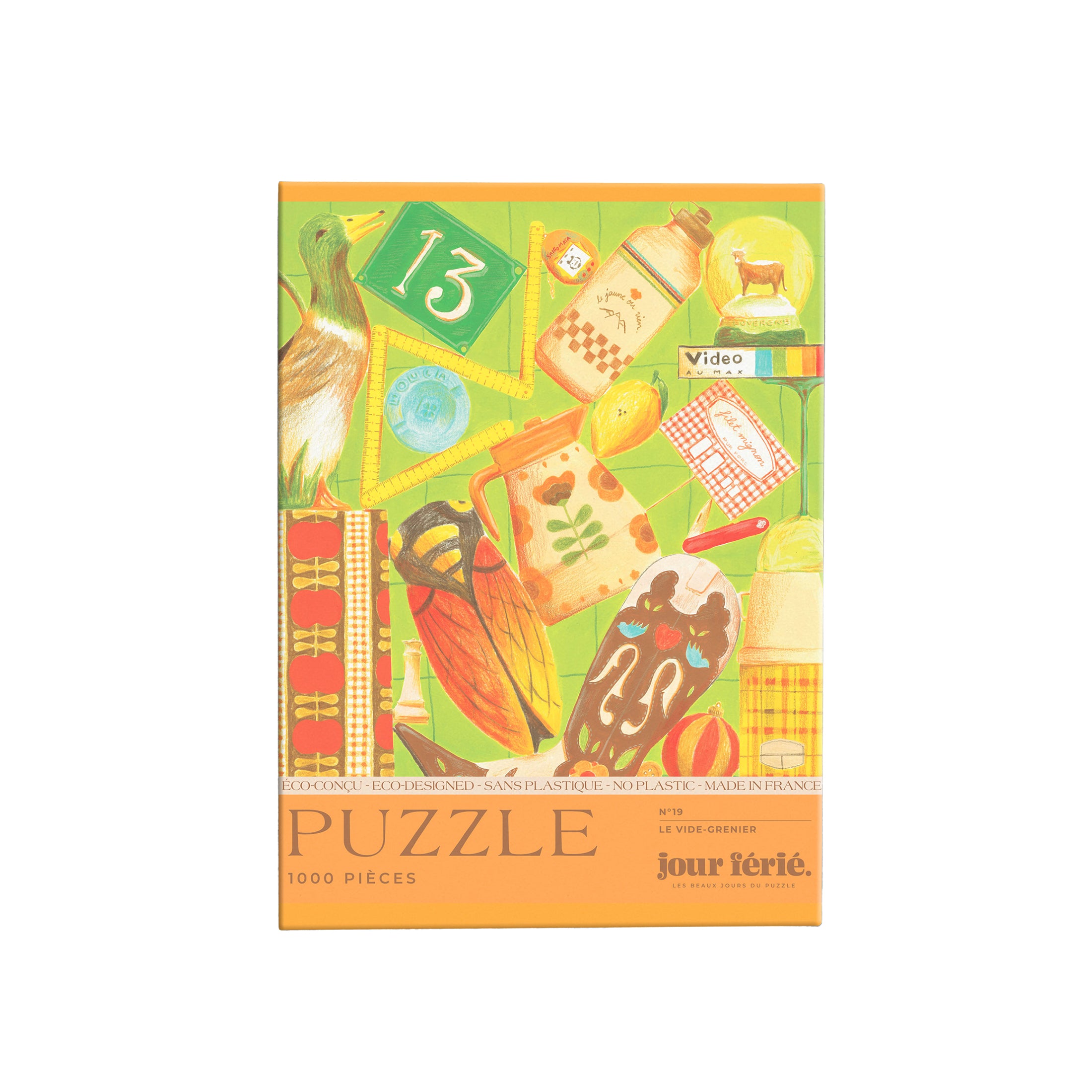 Herring & Bones - Concept Store Joyeux - Jour Férié - Puzzles - Puzzle "Le Vide Grenier"