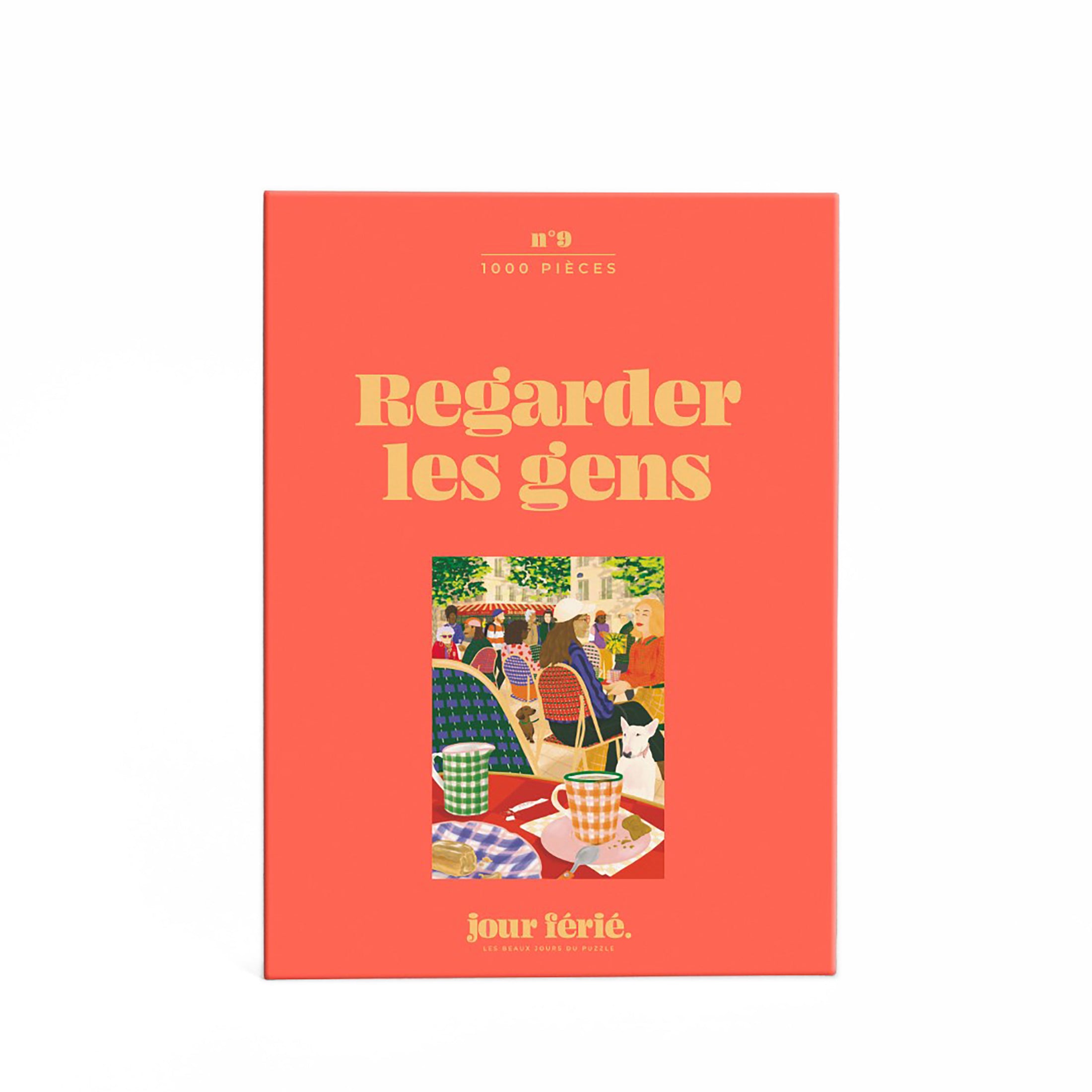 Herring & Bones - Concept Store Joyeux - Jour Férié - Puzzles - Puzzle "Regarder les gens"