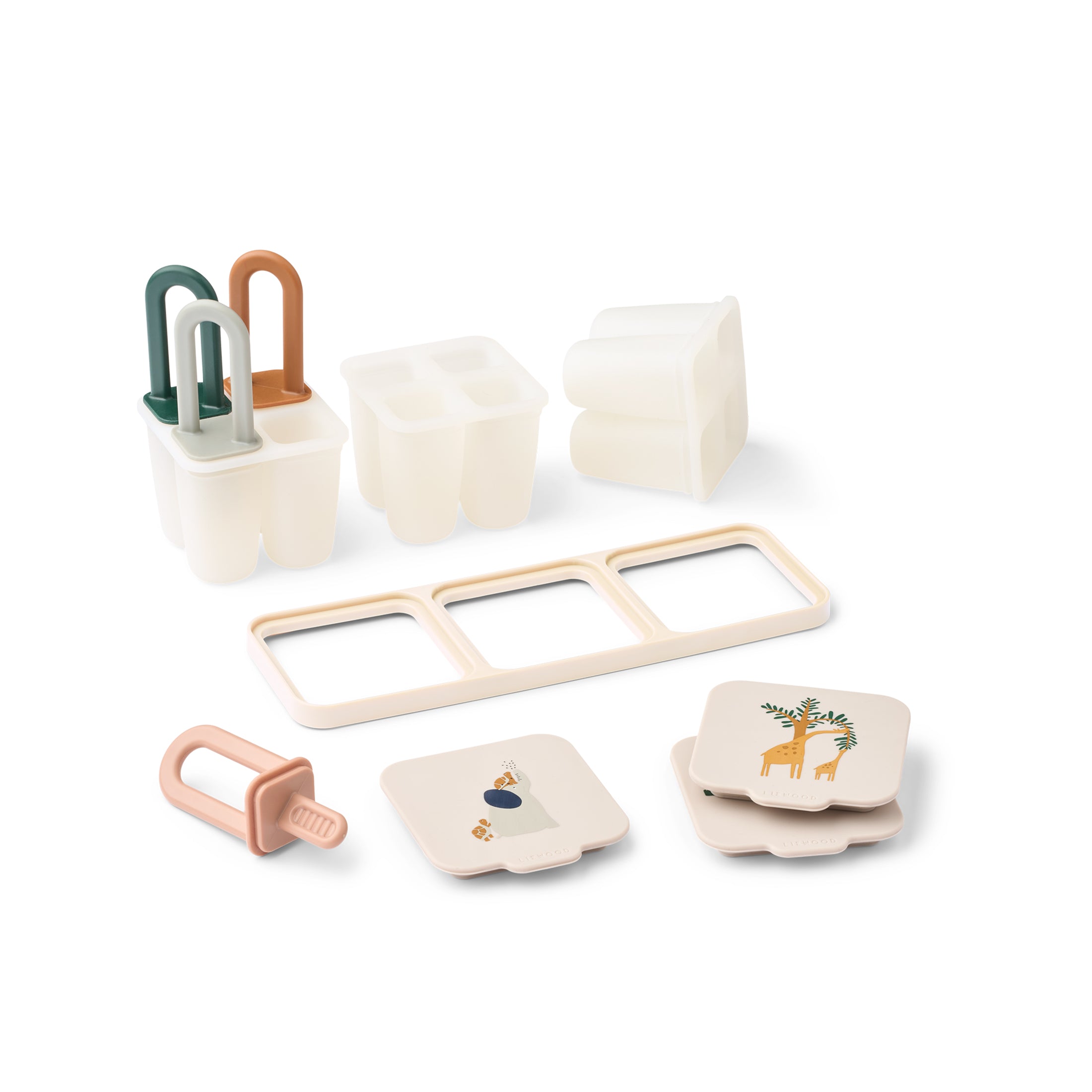 Herring & Bones - Concept Store Joyeux - LIEWOOD - Verres Enfants - Plateau de congélation pour enfants "Kaimen"