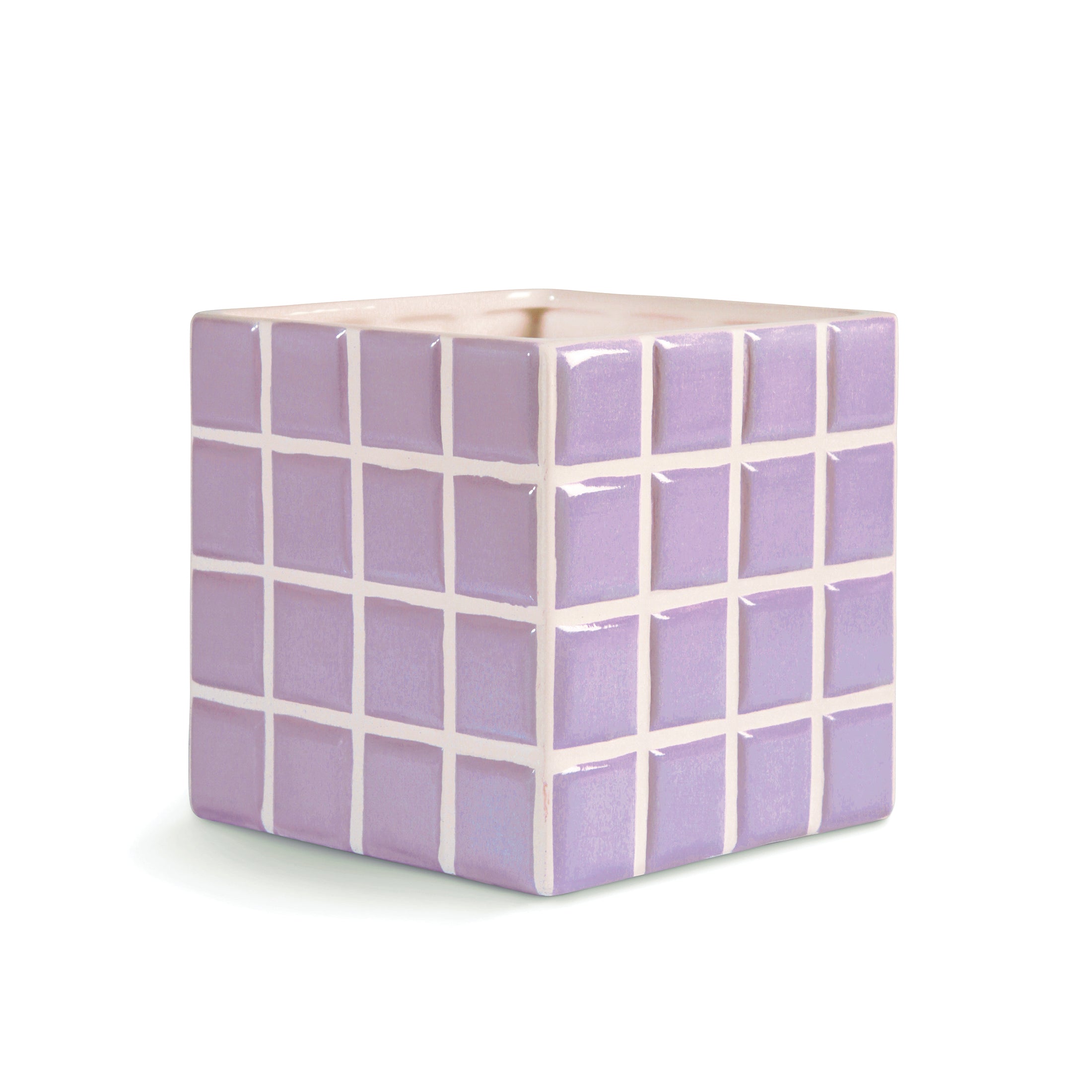 Herring & Bones - Concept Store Joyeux - &klevering - Cache-pots et accessoires - Cache-pot "Tile"