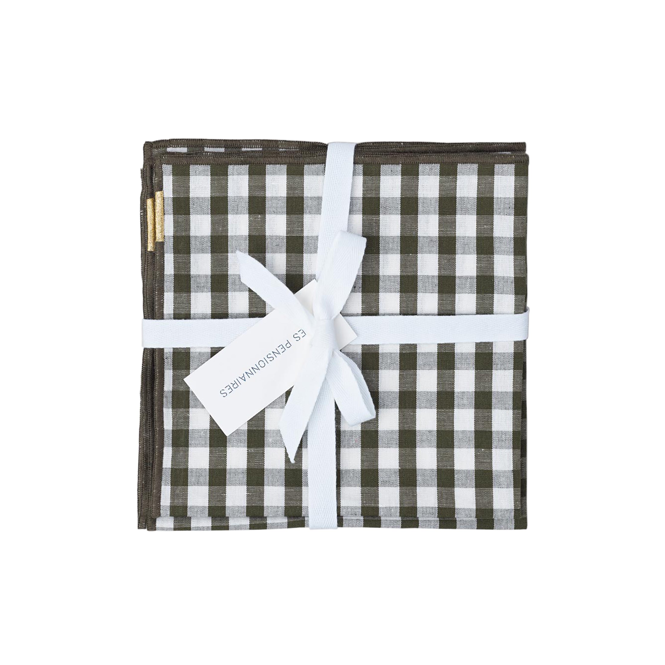 Herring & Bones - Concept Store Joyeux - Les Pensionnaires - Serviettes de table - Lot de 2 serviettes de table vichy