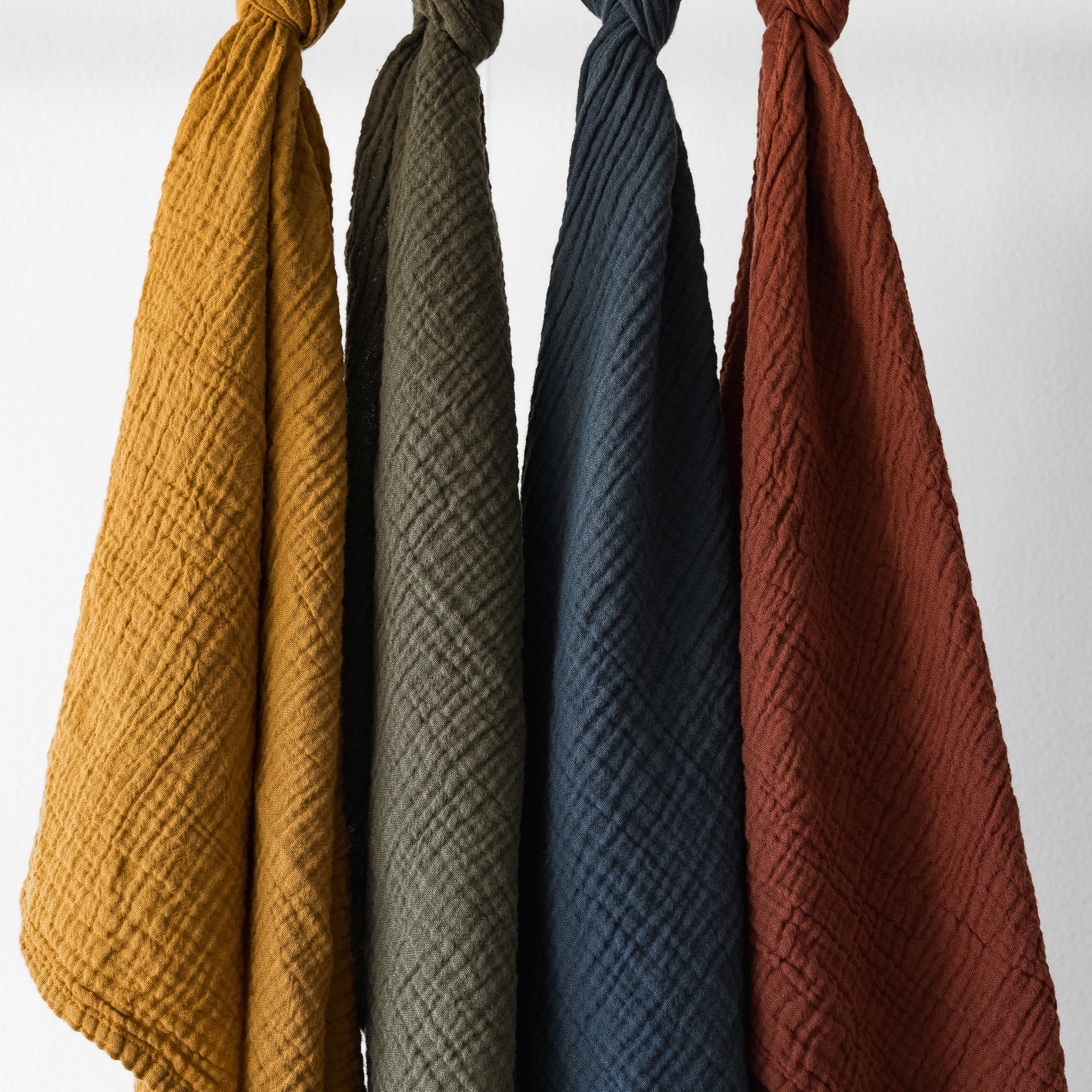 Herring & Bones - Concept Store Joyeux - Les Pensionnaires - Serviettes de table - Lot de 2 serviettes de table en double gaze de coton