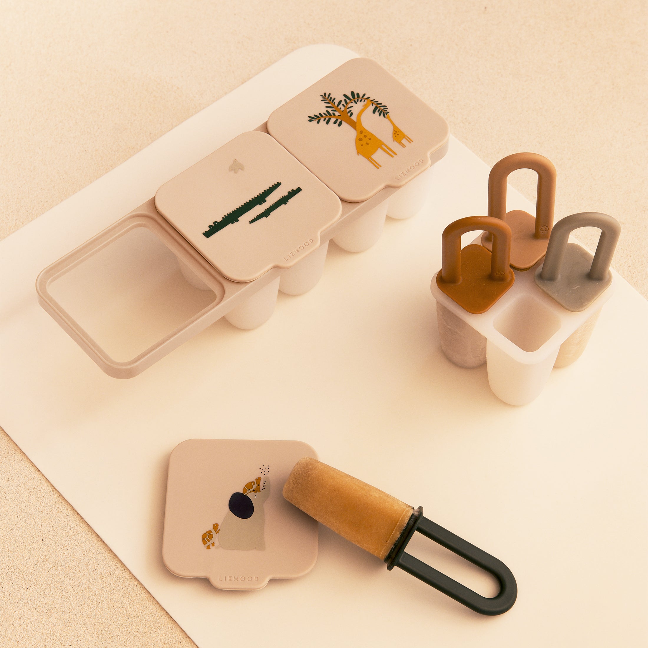 Herring & Bones - Concept Store Joyeux - LIEWOOD - Verres Enfants - Plateau de congélation pour enfants "Kaimen"