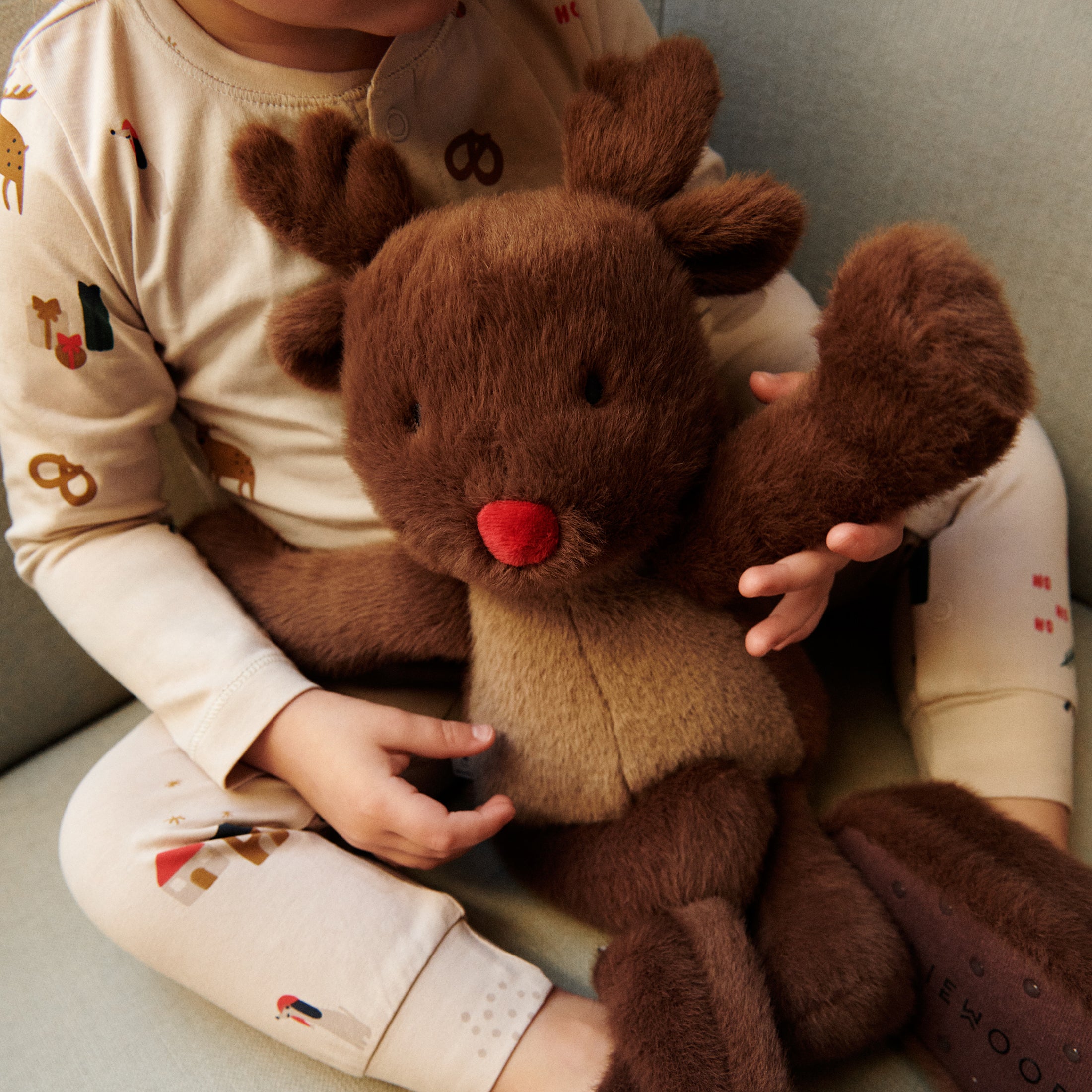 Herring & Bones - Concept Store Joyeux - LIEWOOD - Peluches et Jouets - Peluche "Berto" - Renne