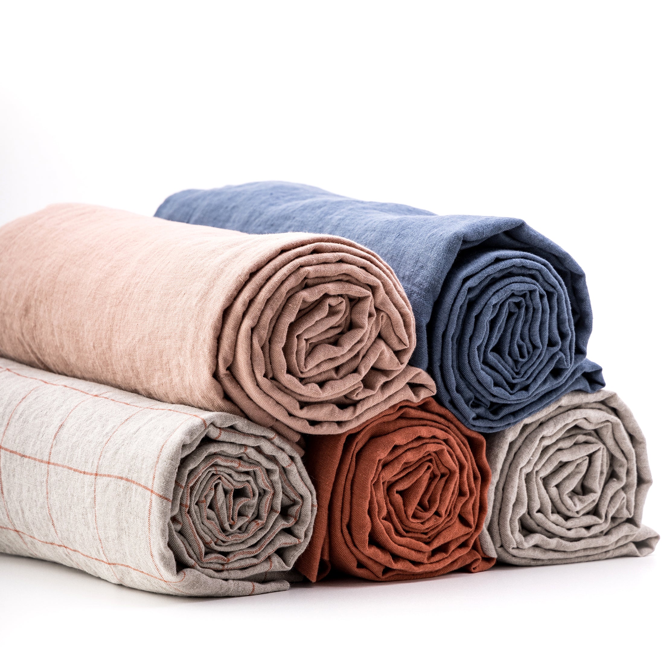 Herring & Bones - Concept Store Joyeux - LinenMe - Nappes - Nappe en lin lavé
