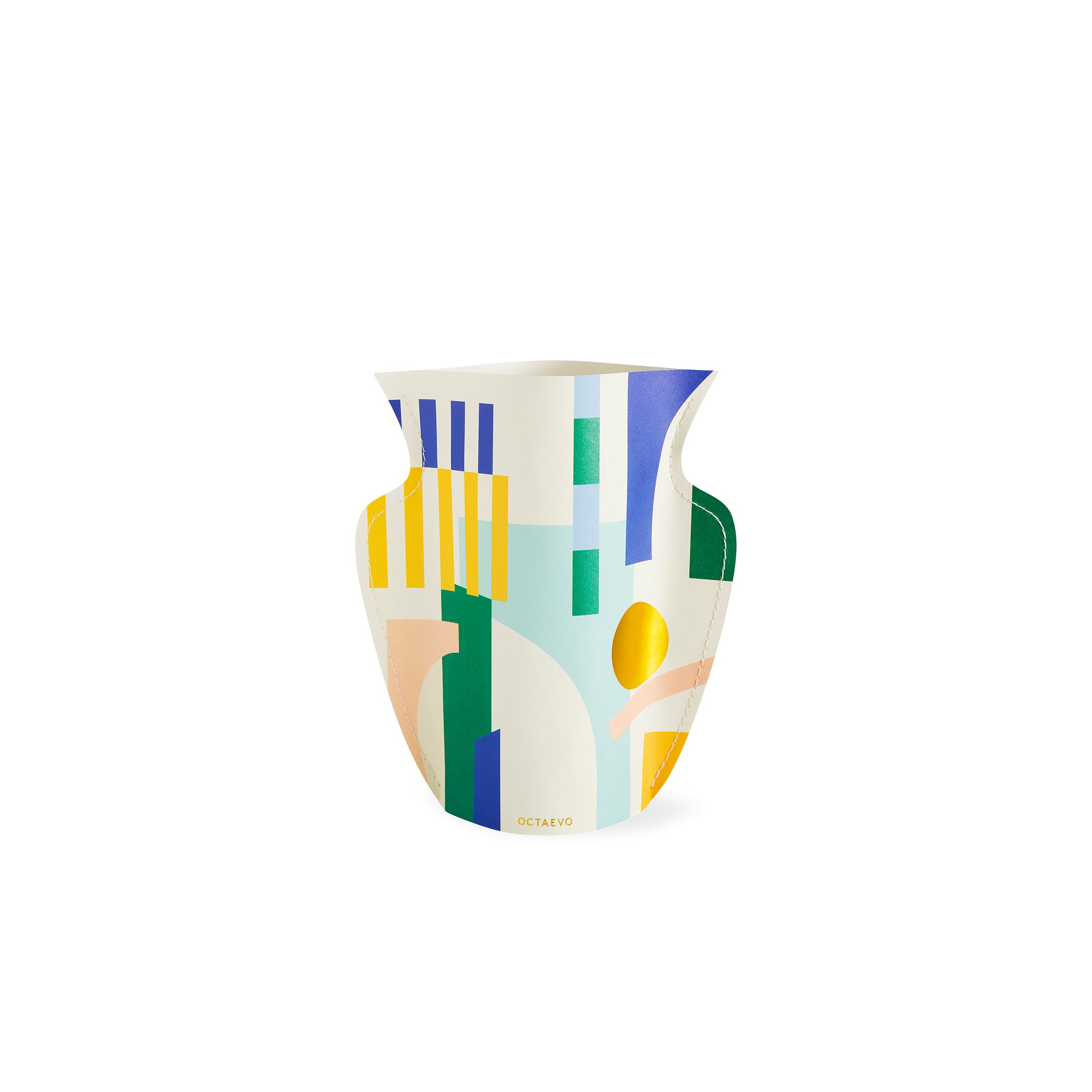 Herring & Bones - Concept Store Joyeux - Octaevo - Vase - Mini vase papier "Emporio"