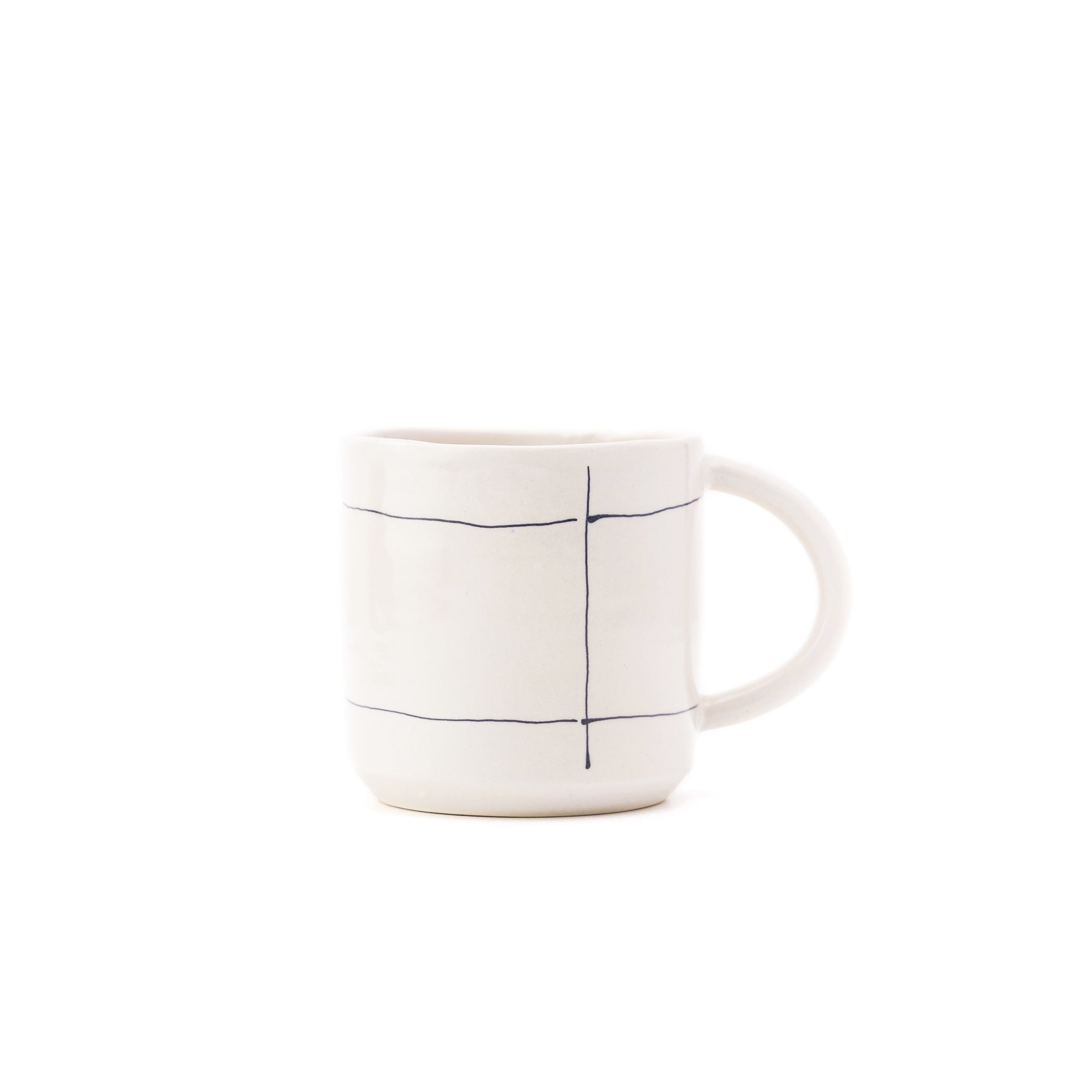 Herring & Bones - Concept Store Joyeux - Jeda Céramique - Mugs - Grand mug "Carreaux"