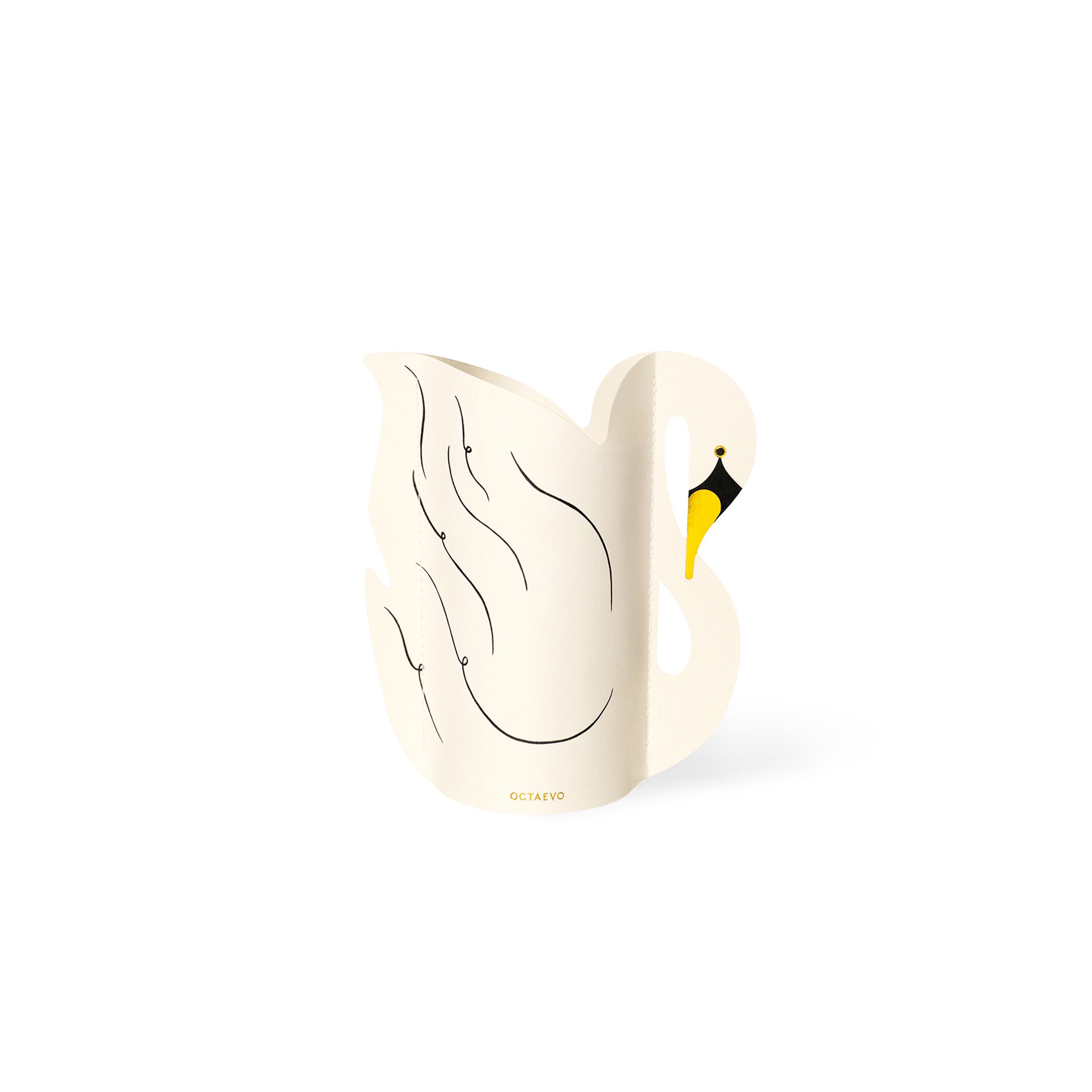 Herring & Bones - Concept Store Joyeux - Octaevo - Vase - Mini vase papier "Swan"