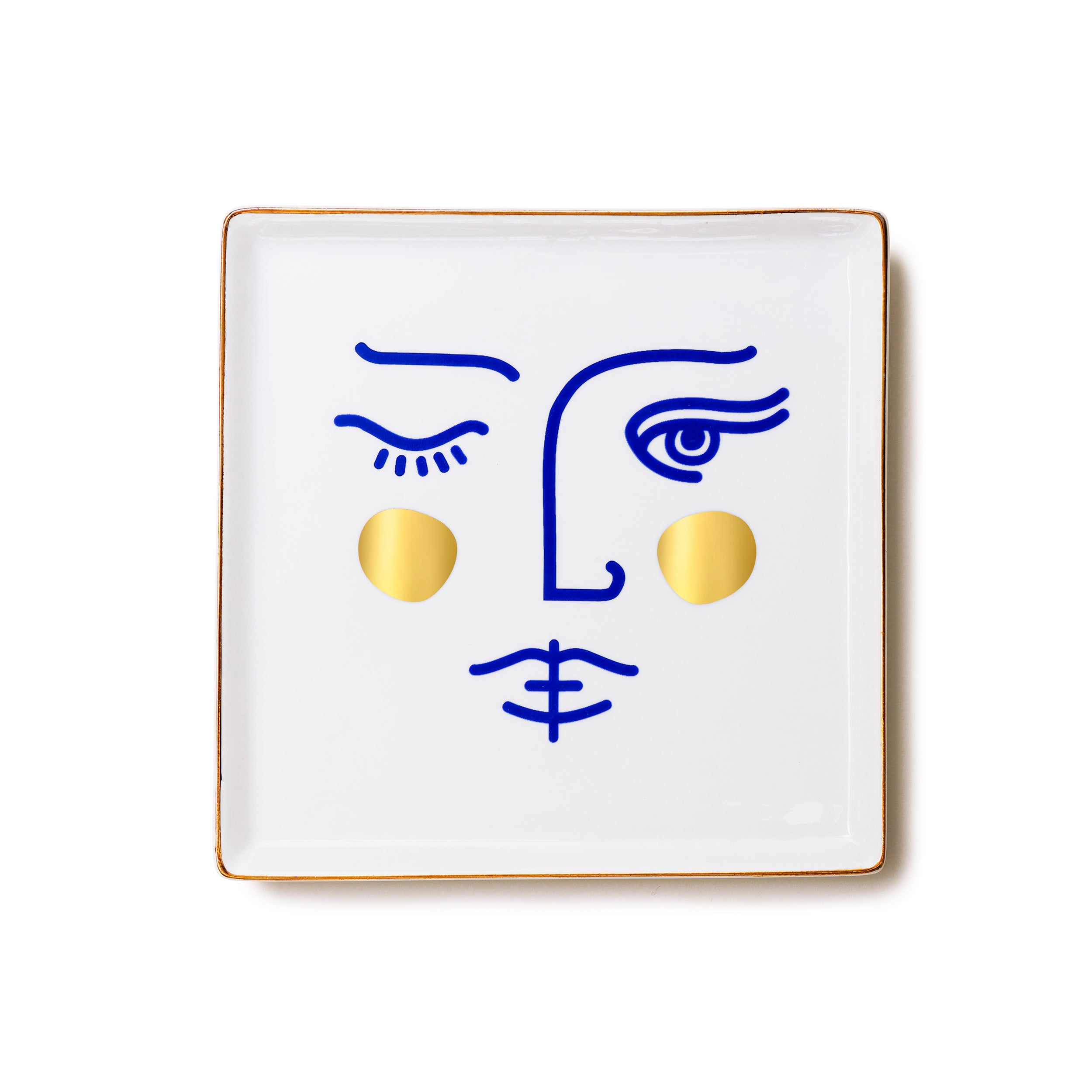 Herring & Bones - Concept Store Joyeux - Octaevo - Objets Déco - Petit plateau en céramique "Janus Goddess"