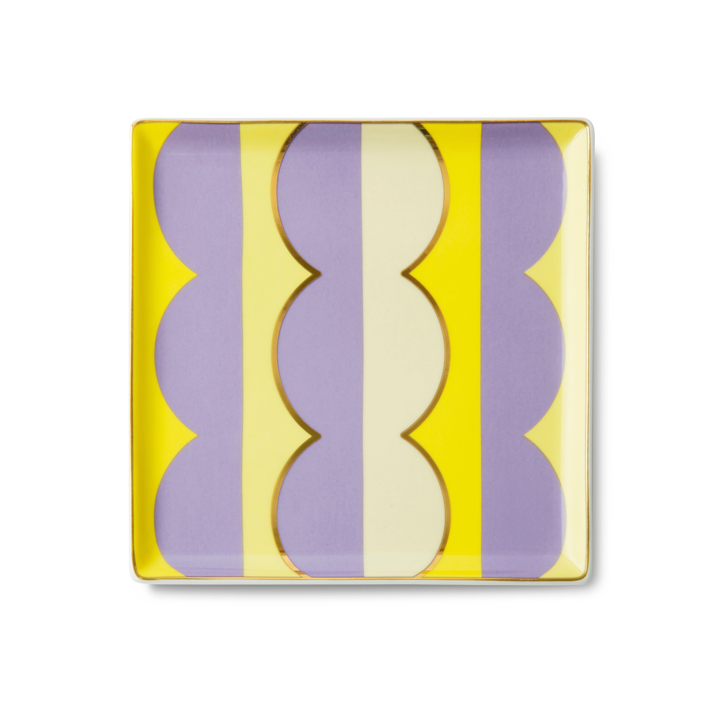 Herring & Bones - Concept Store Joyeux - Octaevo - Objets Déco - Petit plateau en céramique "Riviera"