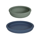 Herring & Bones - Concept Store Joyeux - OYOY Mini - Ensembles - Ensemble assiette et bol en silicone "Mellow"