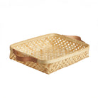 Herring & Bones - Concept Store Joyeux - OYOY - Paniers - Panier en bambou et cuir "Sporta"