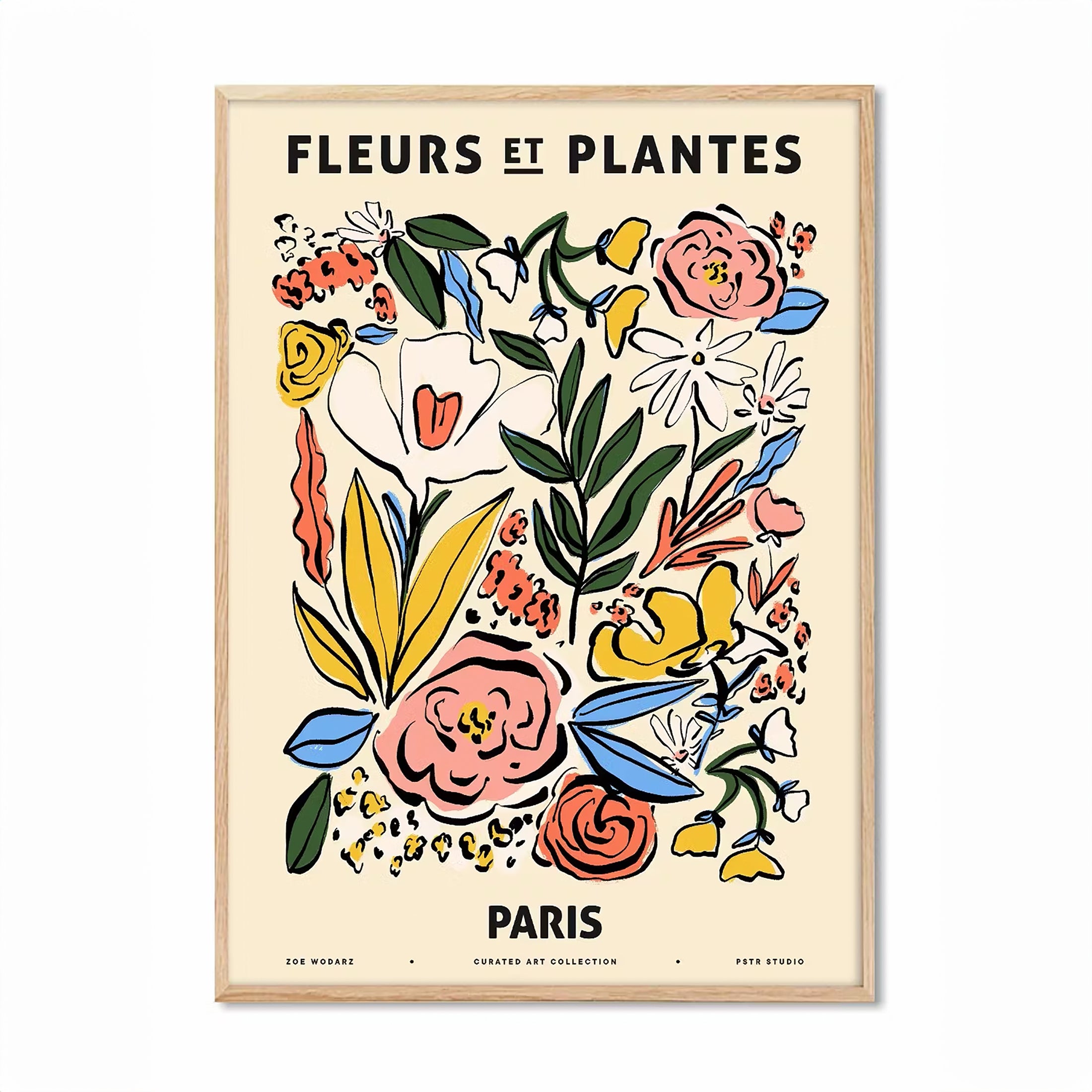 Herring & Bones - Concept Store Joyeux - PSTR Studio - Affiches et posters - Affiche ZOE "Paris"
