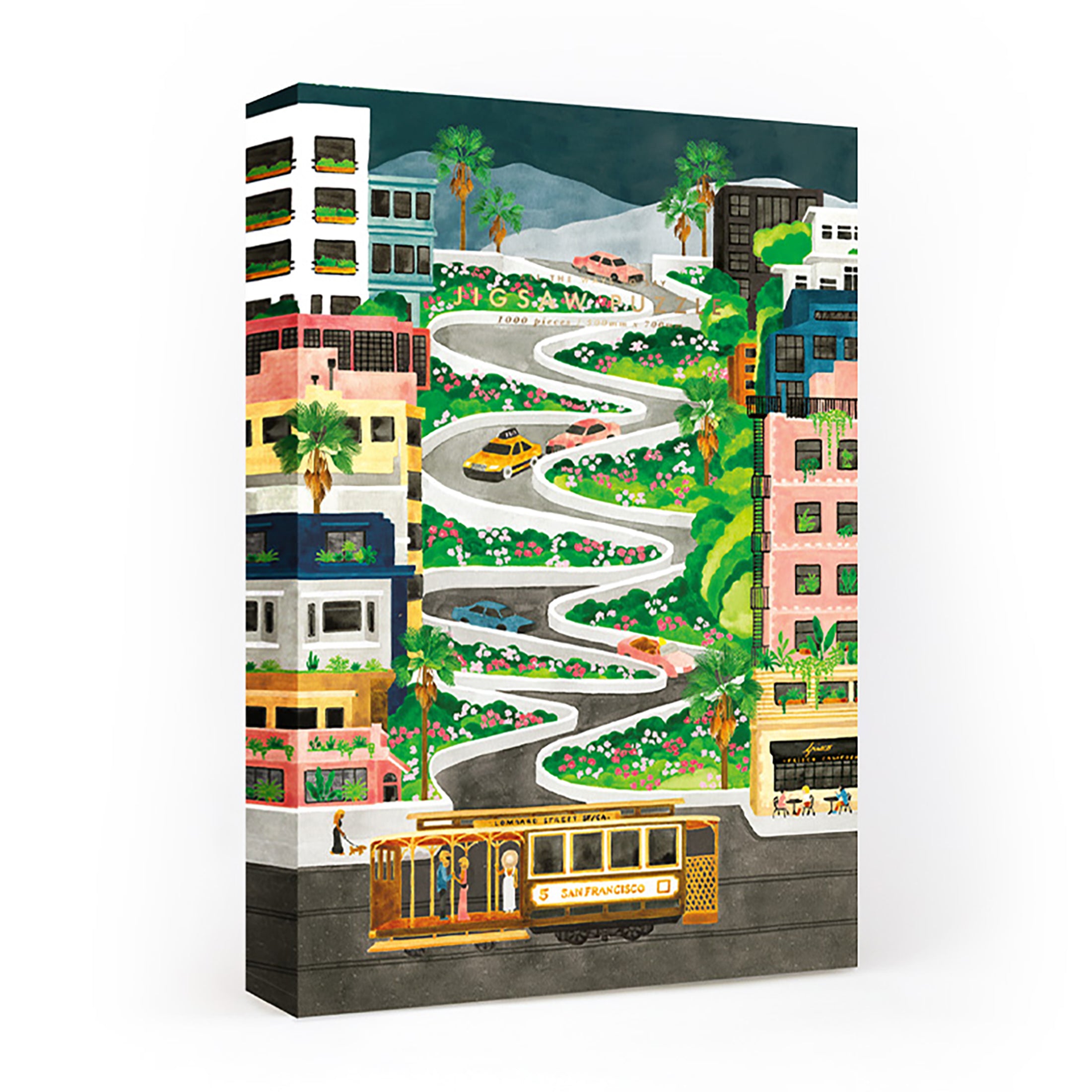 Herring & Bones - Concept Store Joyeux - All The Ways To Say - Puzzles - Puzzle "Lombard Street"