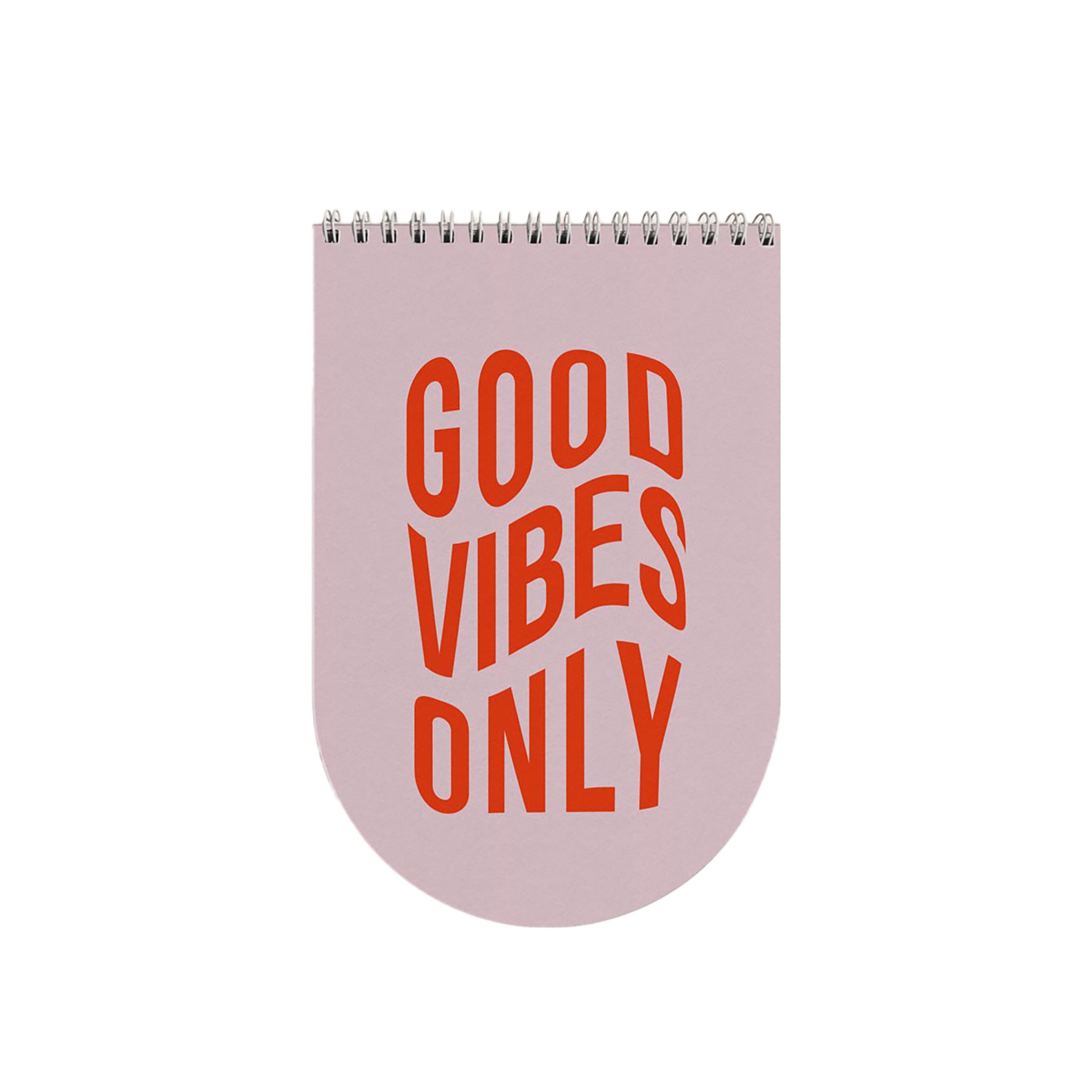 Herring & Bones - Concept Store Joyeux - Papier and Co. - Carnets - Carnet à spirale "Good Vibes Only"