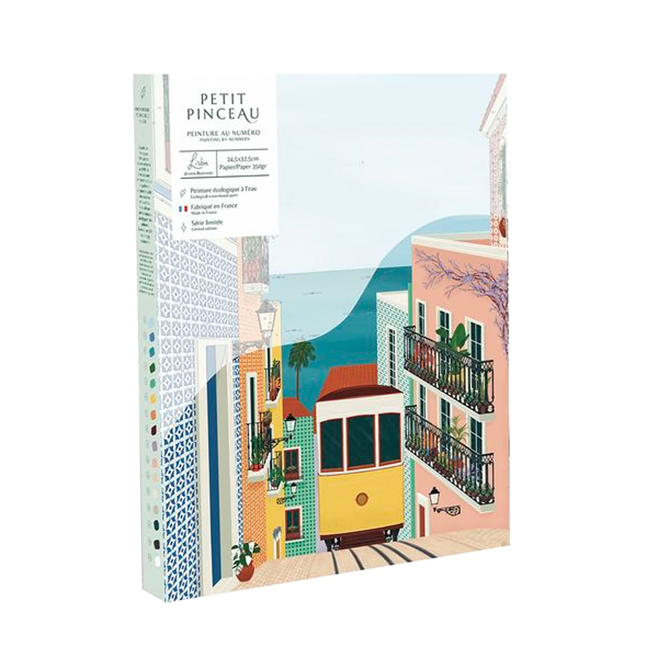 Herring & Bones - Concept Store Joyeux - La Petite Epicerie - DIY - Coffret de peinture au numéro "Lisbon"