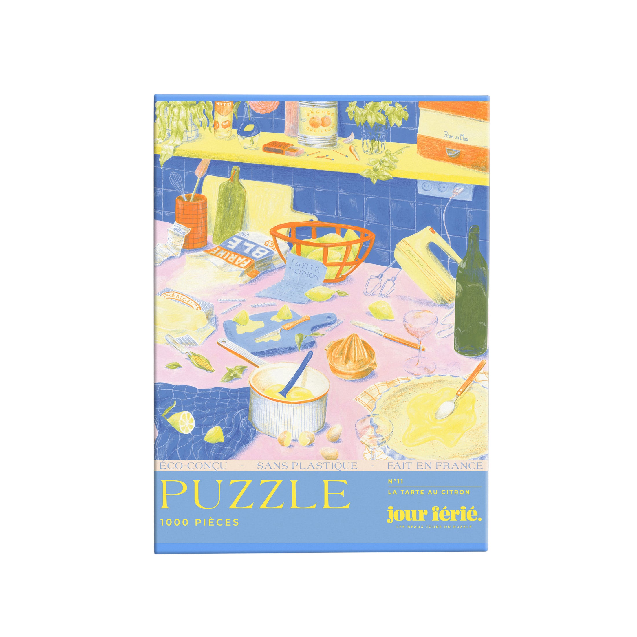 Herring & Bones - Concept Store Joyeux - Jour Férié - Puzzles - Puzzle "La Tarte au Citron"