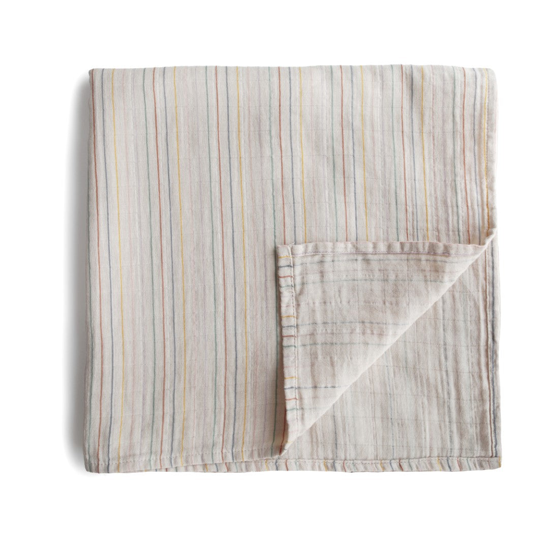 Herring & Bones - Concept Store Joyeux - Mushie - Langes - Maxi lange pour enfant à motifs