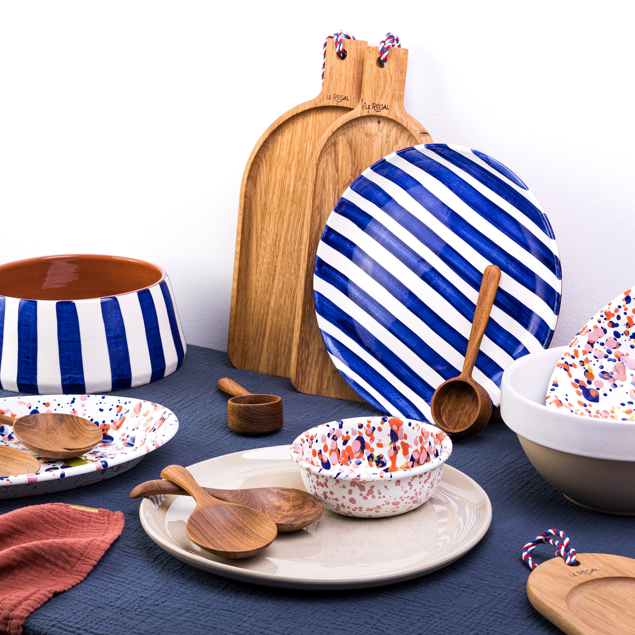 Herring & Bones - Concept Store Joyeux - Casa Cubista - Assiettes - Assiette plate "Bold"