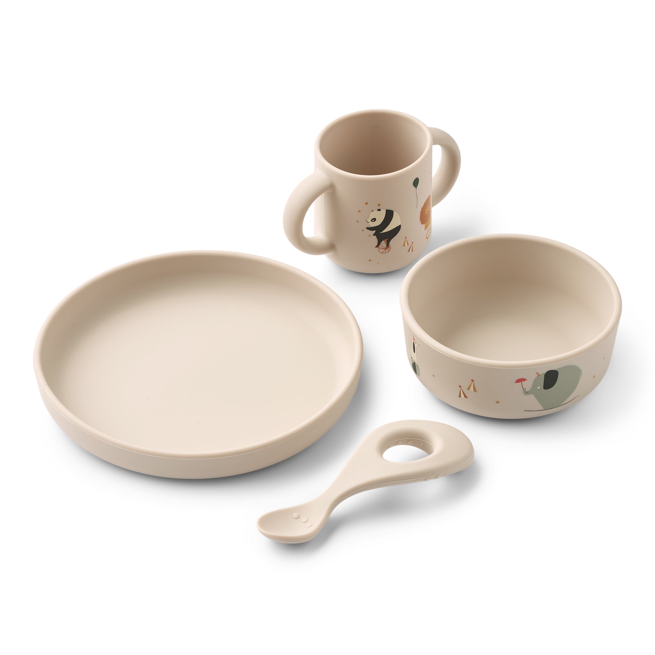 Herring & Bones - Concept Store Joyeux - LIEWOOD - Ensembles - Coffret de vaisselle en silicone "Vivi"