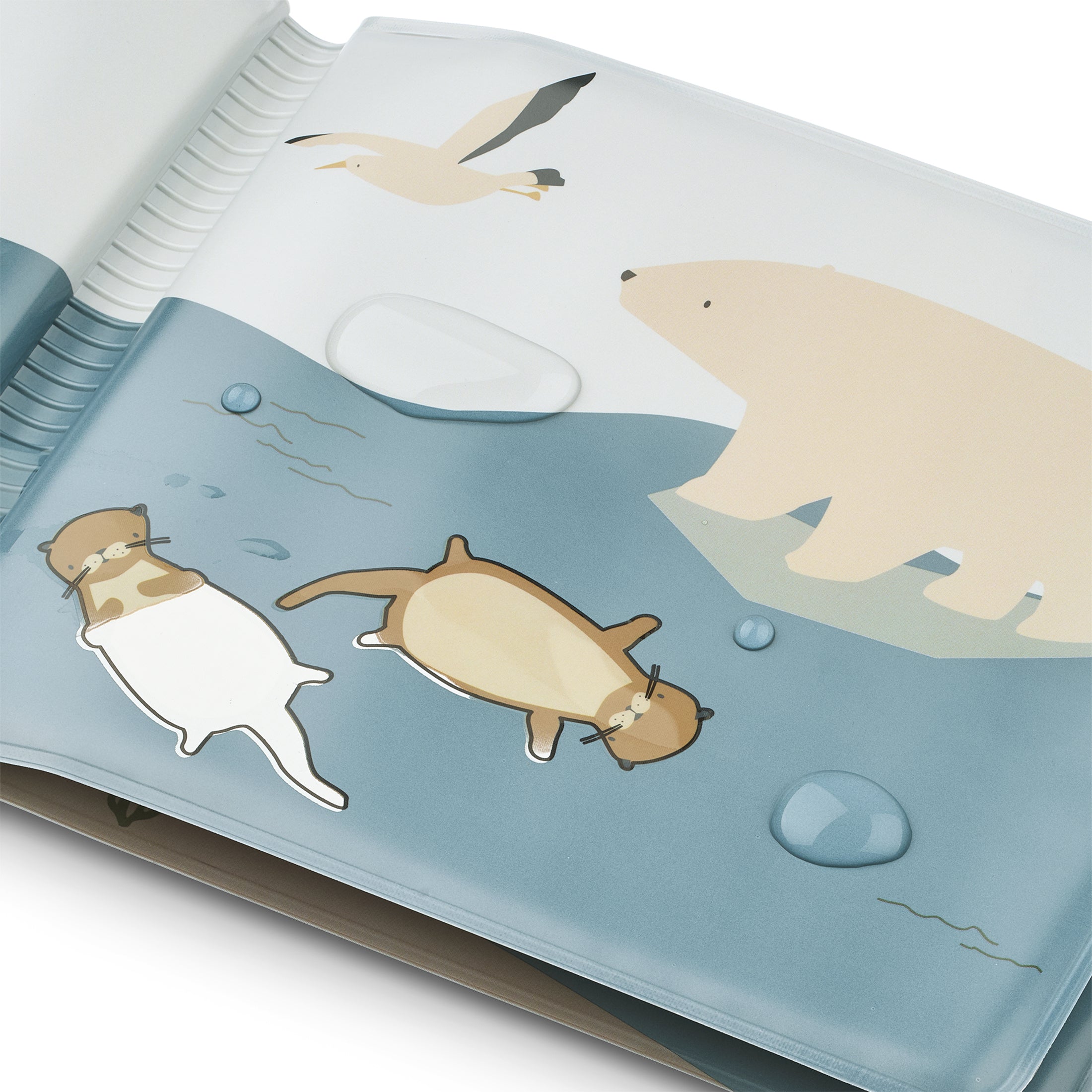 Herring & Bones - Concept Store Joyeux - LIEWOOD - Peluches et Jouets - Livre de bain magique "Waylon"