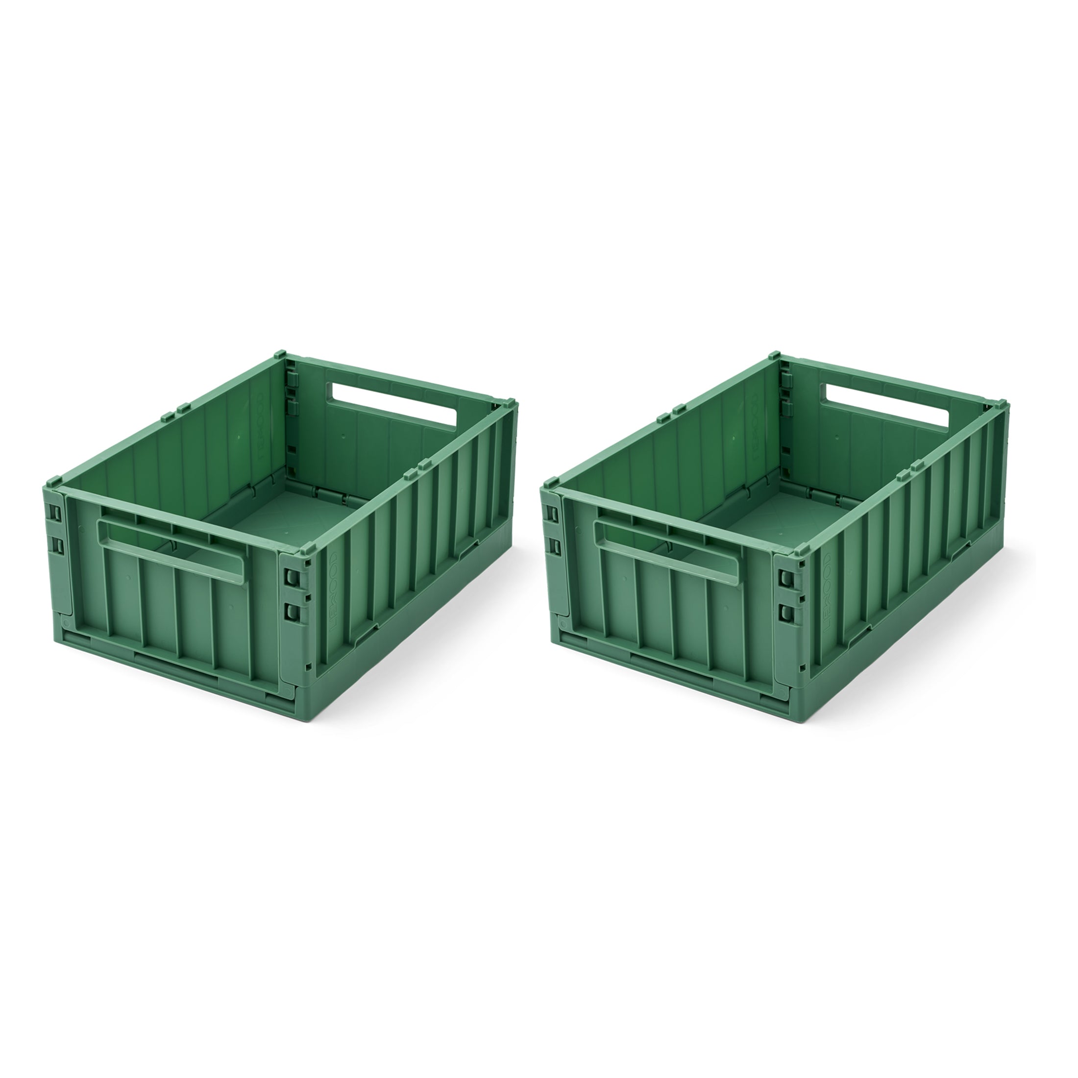 Herring & Bones - Concept Store Joyeux - LIEWOOD - Rangement Enfants - Lot de 2 moyennes caisses de rangement "Weston"