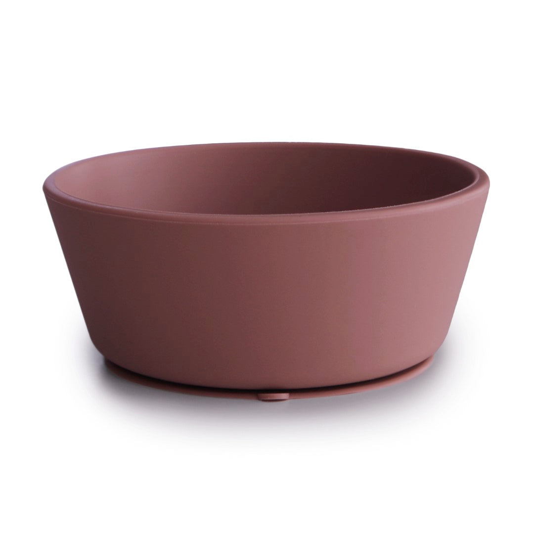 Herring & Bones - Concept Store Joyeux - Mushie - Assiettes Enfant - Bol en silicone avec ventouse