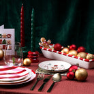 Herring & Bones - Concept Store Joyeux - Bloomingville - Assiettes - Lot de 2 assiettes de Noël "Jolly"