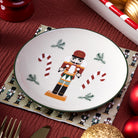 Herring & Bones - Concept Store Joyeux - Bloomingville - Assiettes - Lot de 2 assiettes de Noël "Jolly"