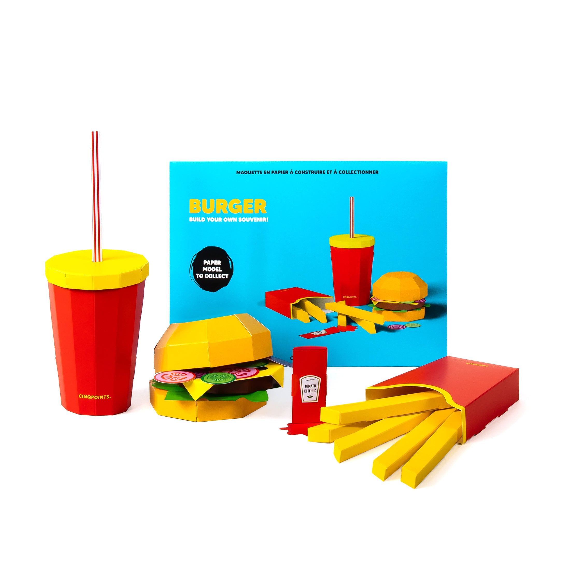 Herring & Bones - Concept Store Joyeux - Cinqpoints - Peluches et Jouets - Maquette 3D "Food"