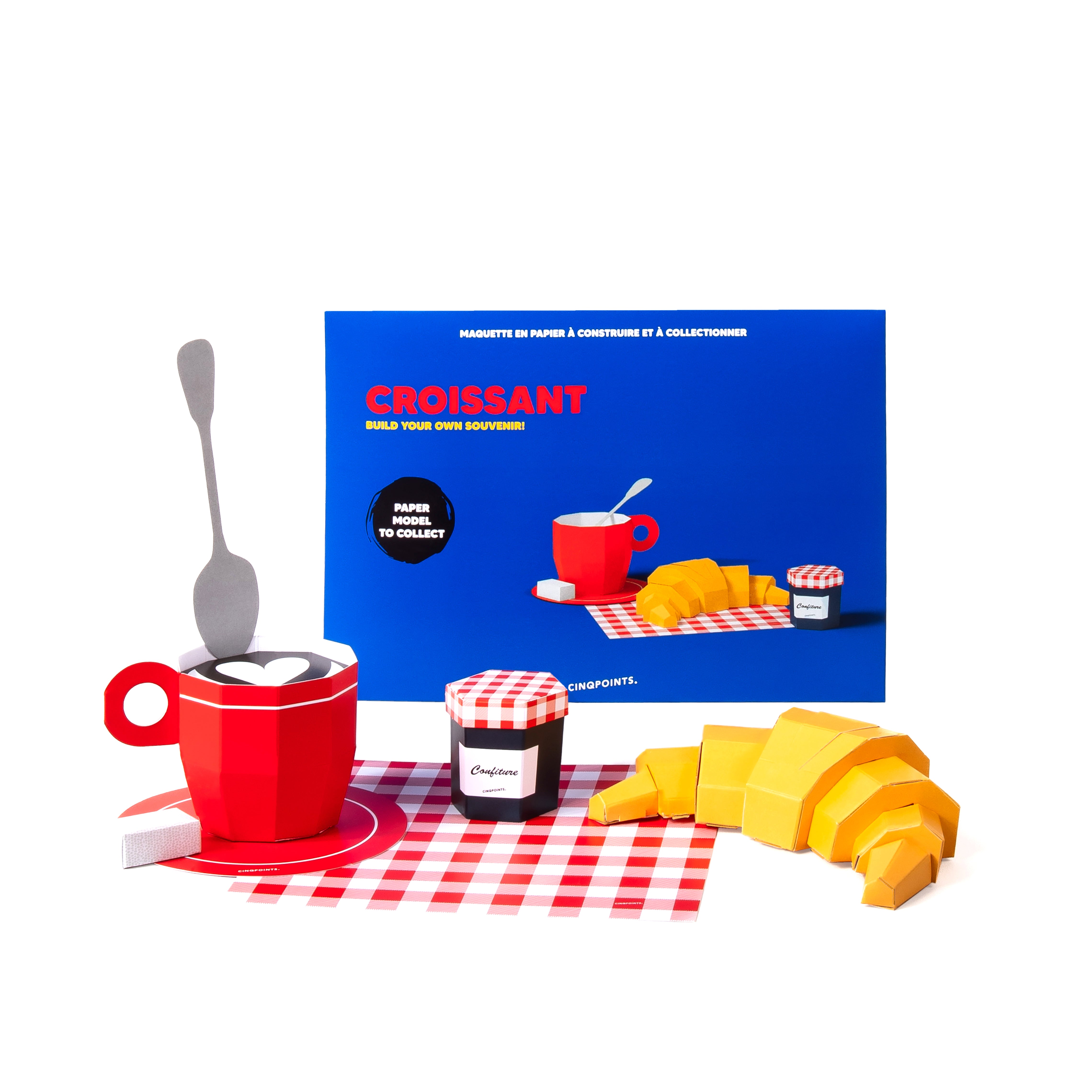 Herring & Bones - Concept Store Joyeux - Cinqpoints - Peluches et Jouets - Maquette 3D "Food"