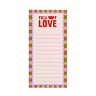 Herring & Bones - Concept Store Joyeux - Papier and Co. - Bloc-notes - Bloc-notes "Full of love"