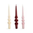 Herring & Bones - Concept Store Joyeux - &klevering - Bougies Déco - Coffret de 3 bougies "Alpha"