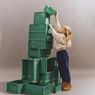 Herring & Bones - Concept Store Joyeux - LIEWOOD - Rangement Enfants - Lot de 2 moyennes caisses de rangement "Weston"
