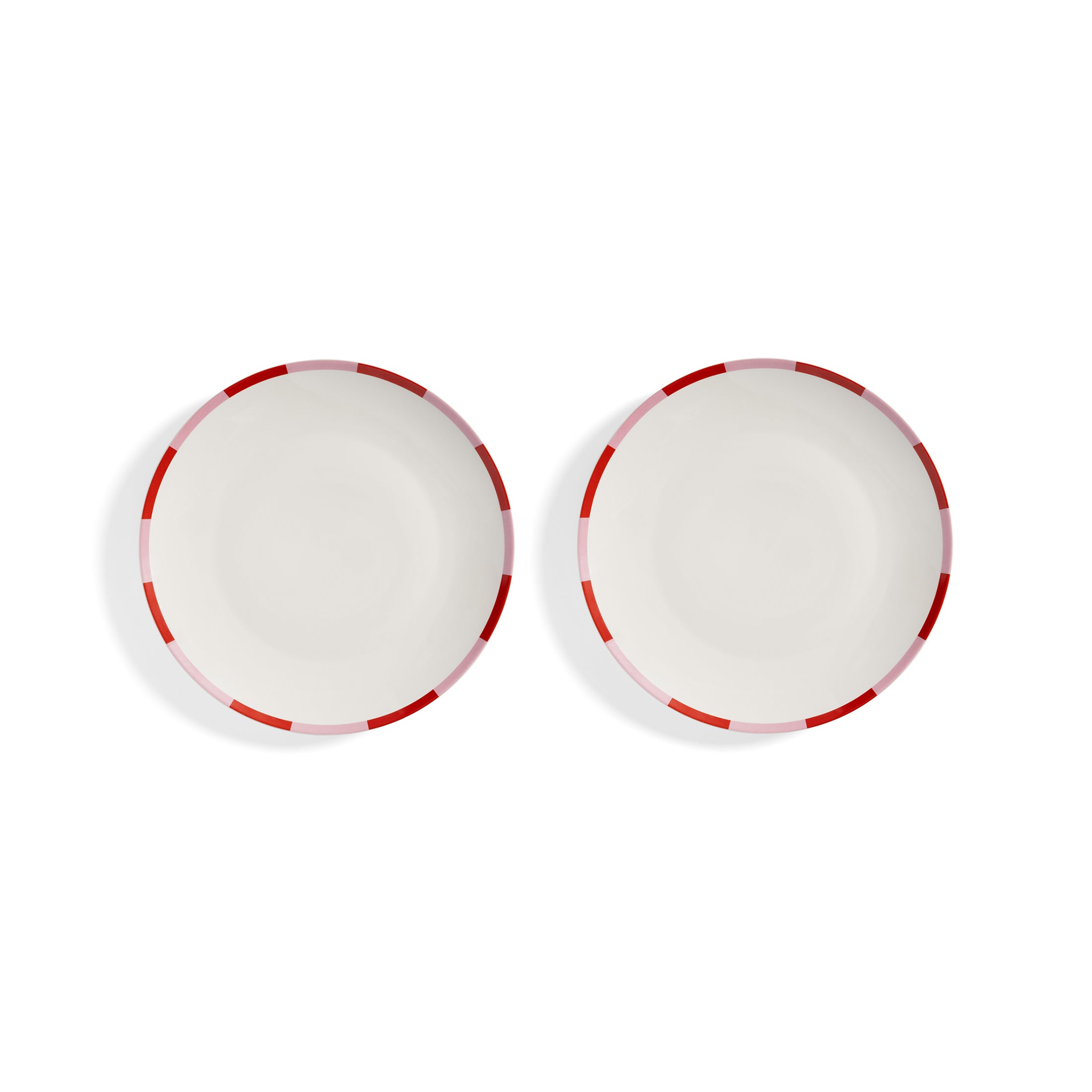 Herring & Bones - Concept Store Joyeux - &klevering - Assiettes - Lot de 2 assiettes plates "Bliss"