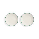 Herring & Bones - Concept Store Joyeux - &klevering - Assiettes - Lot de 2 assiettes plates "Bliss"