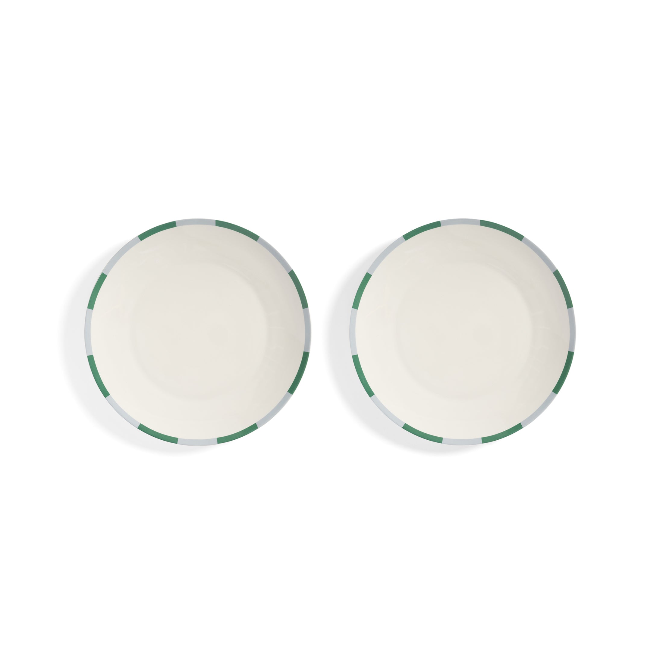 Herring & Bones - Concept Store Joyeux - &klevering - Assiettes - Lot de 2 assiettes plates "Bliss"