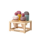 Herring & Bones - Concept Store Joyeux - Bloomingville Mini - Peluches et Jouets - Set de jeu glaces en bois "Hasham"