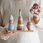 Herring & Bones - Concept Store Joyeux - Bloomingville Mini - Peluches et Jouets - Jouet à empiler "Celebrate"