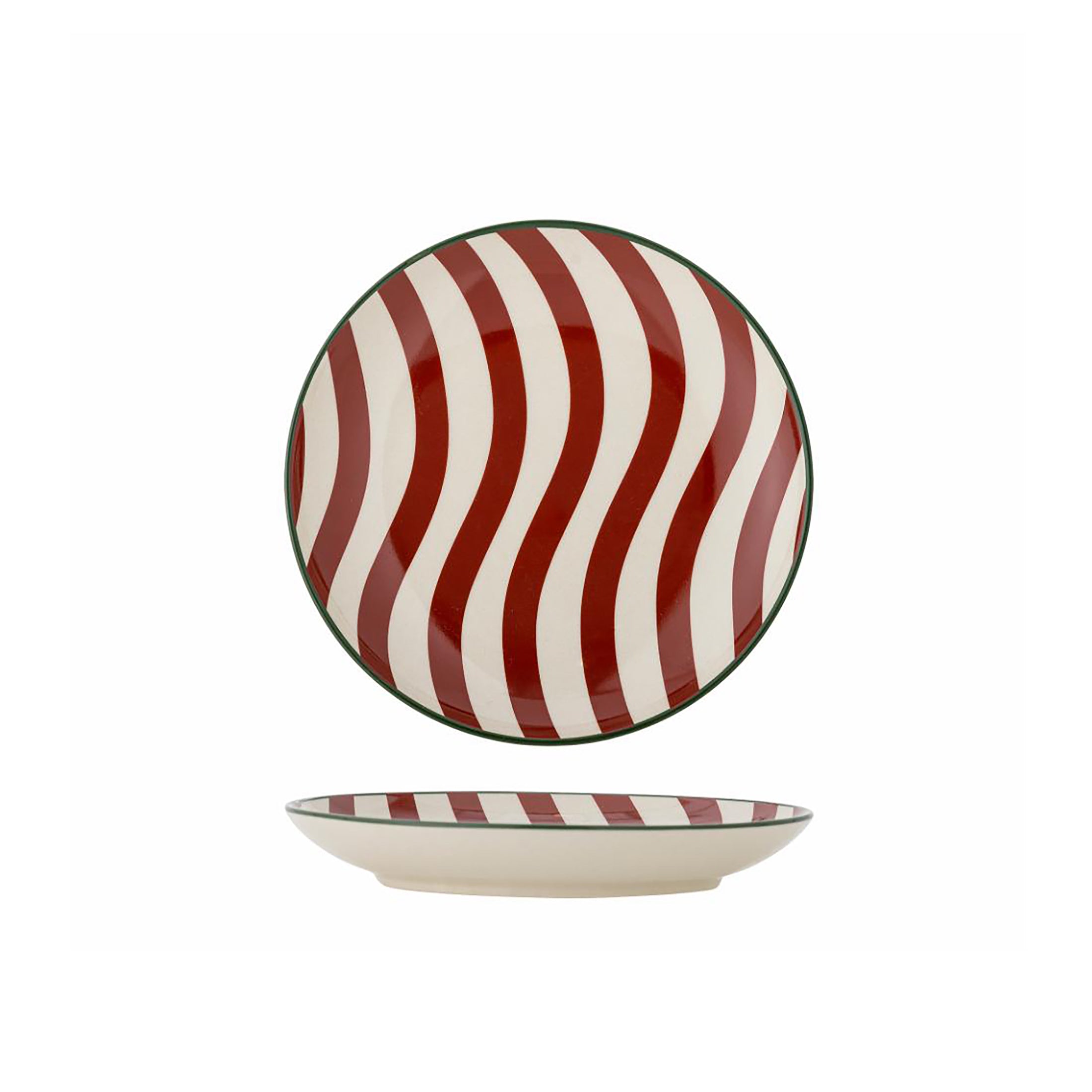 Herring & Bones - Concept Store Joyeux - Bloomingville - Assiettes - Petite assiette de Noël "Jolly"