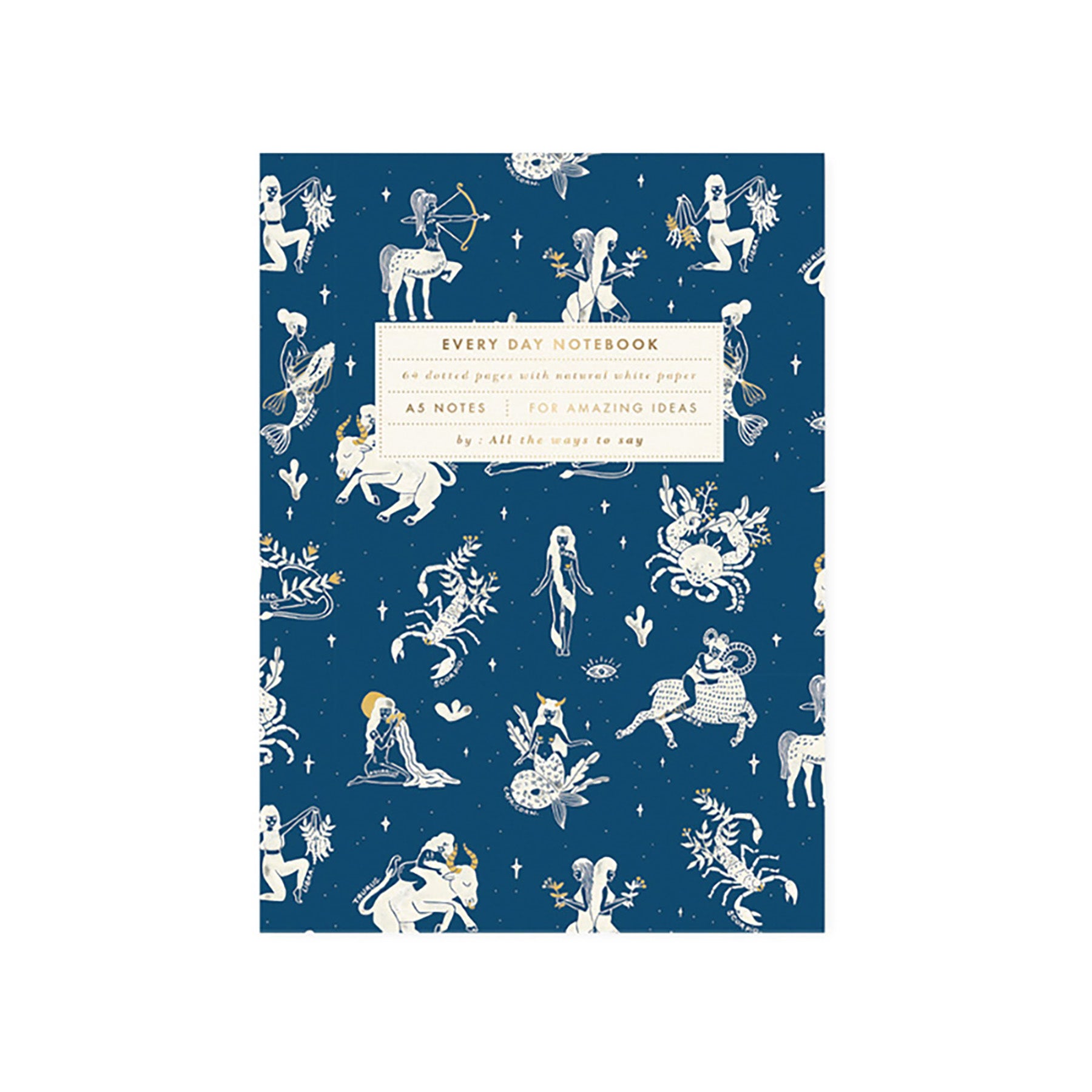 Herring & Bones - Concept Store Joyeux - All The Ways To Say - Carnets - Carnet A5 "Astro"