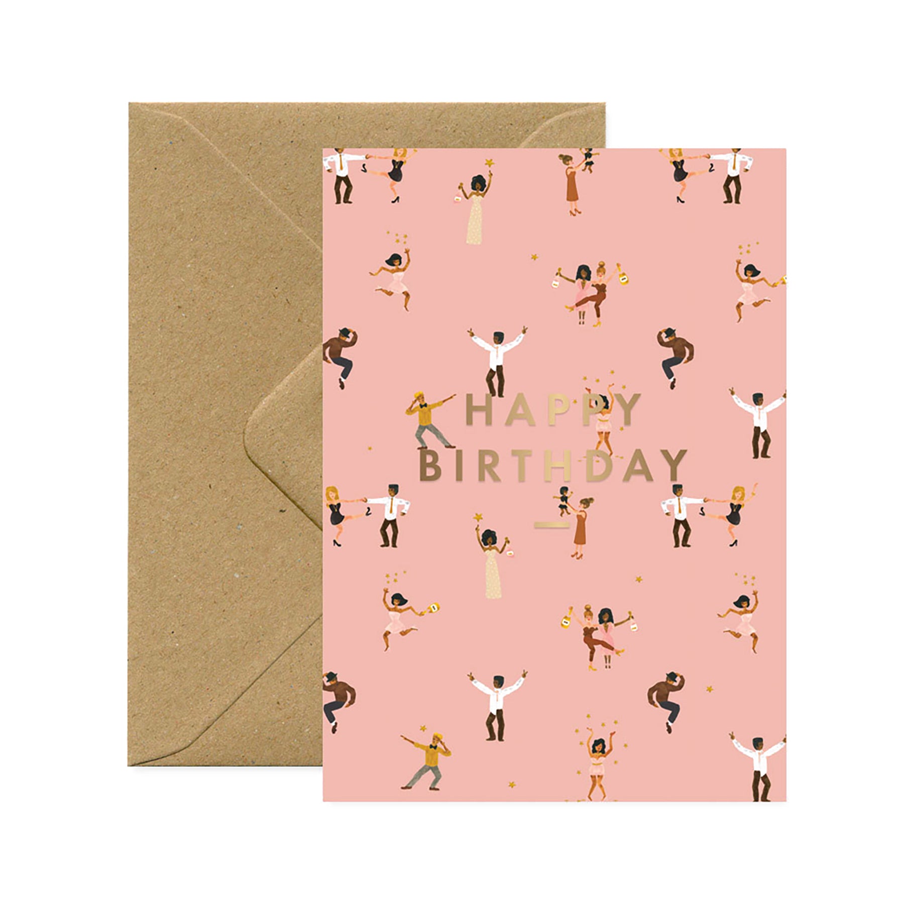 Herring & Bones - Concept Store Joyeux - All The Ways To Say - Cartes - Carte "Birthday Dancers"